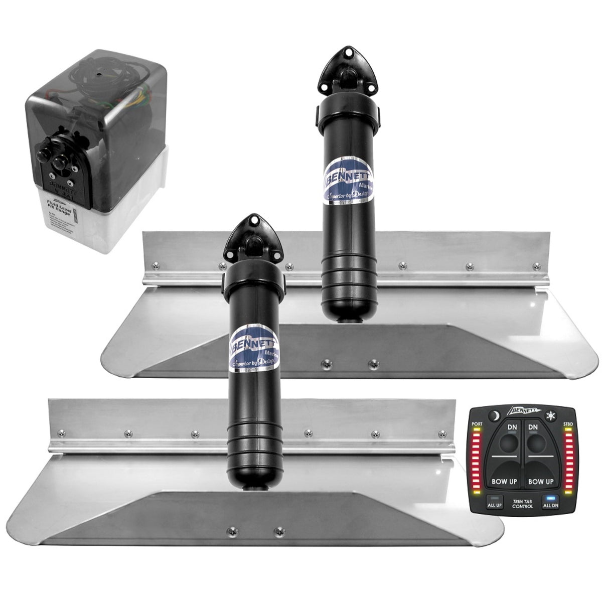 Bennett 18X9 Trimtabs With One Box Indication