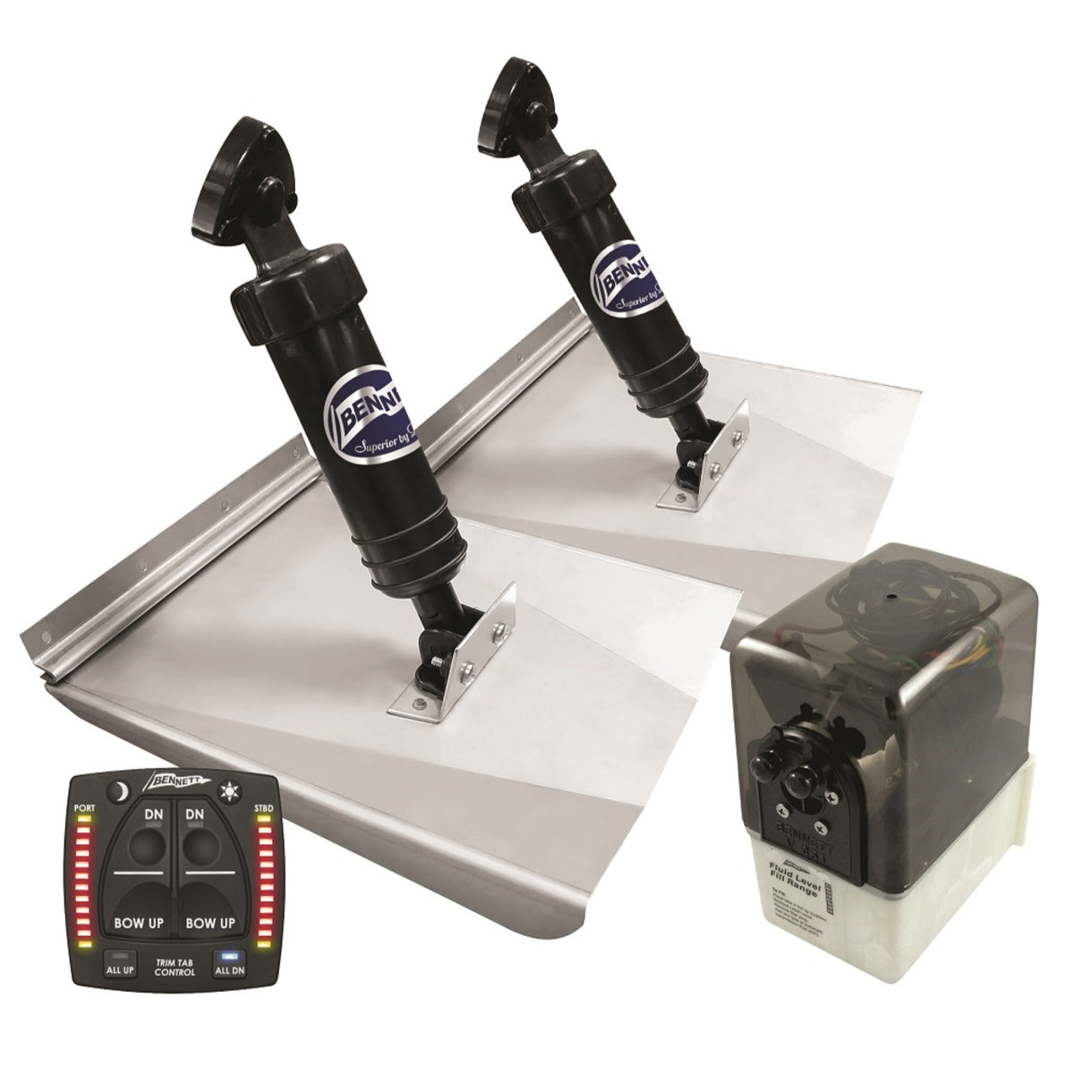 Bennett M120 Trim Tabs With One Box Indication