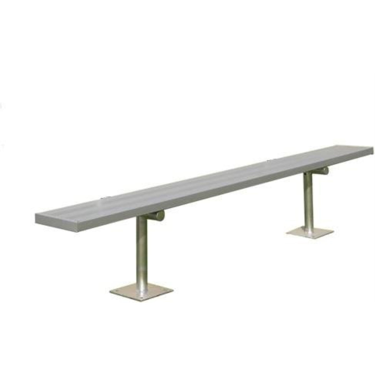 15' Surface-Mount Bench W/O Back (Ea)