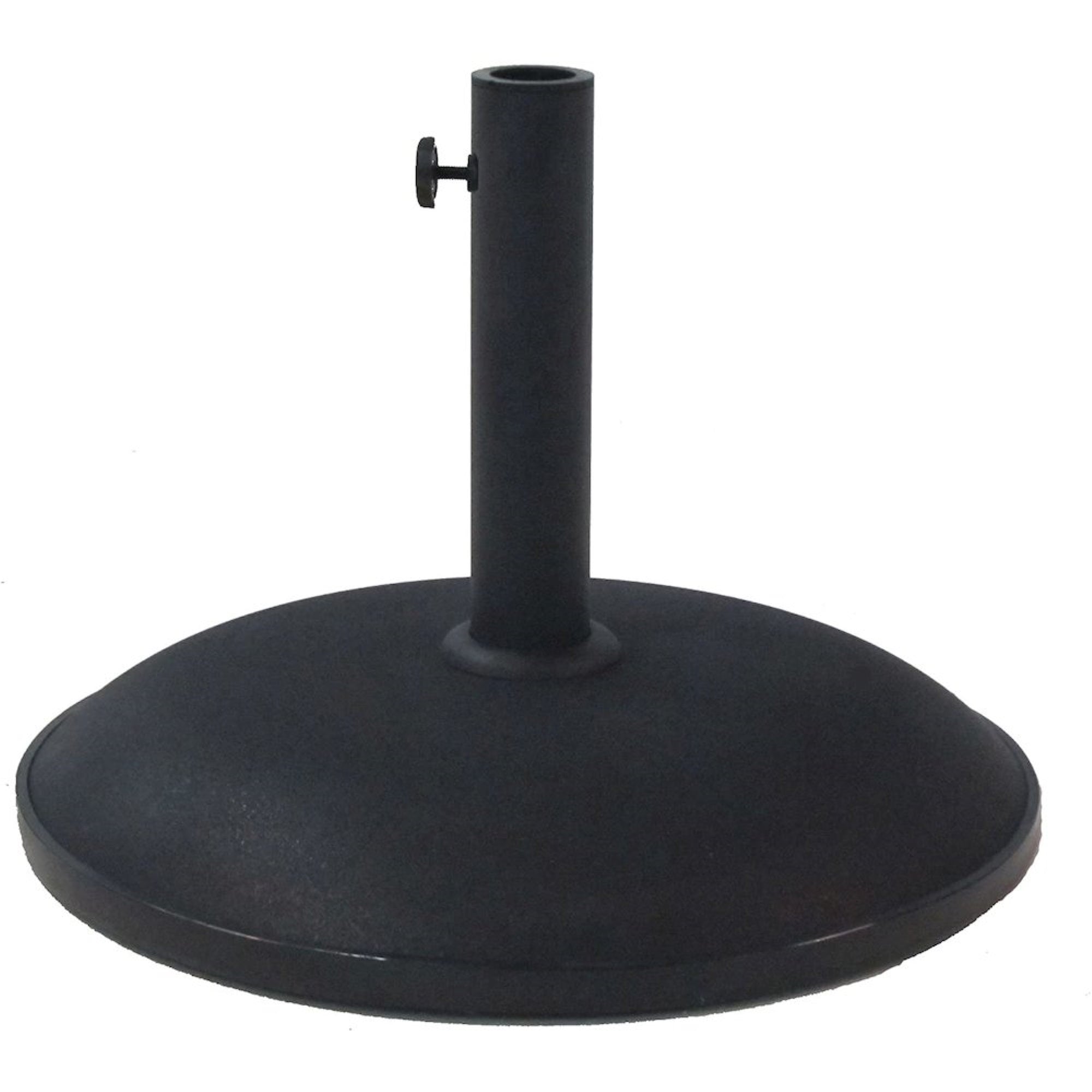 55 lbs Concrete Free Standing Umbrella Base, Black