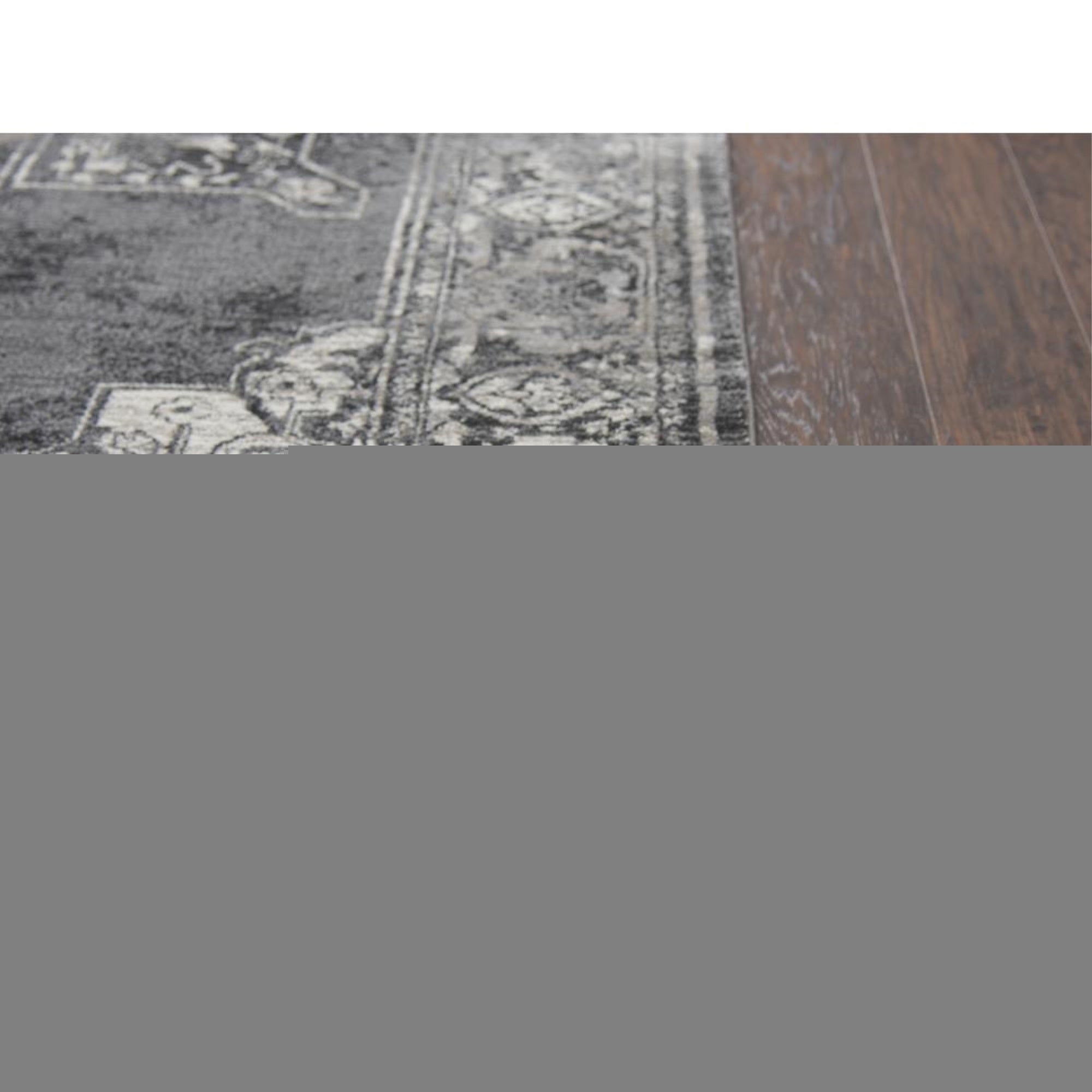 Swagger Gray 7'10″ x 10'10″ Power-Loomed Rug- SW1007