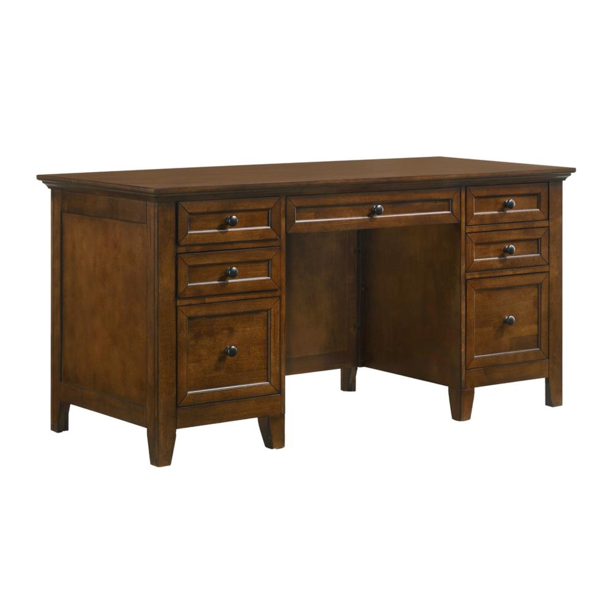 Intercon-62″ Executive Desk in Tuscan