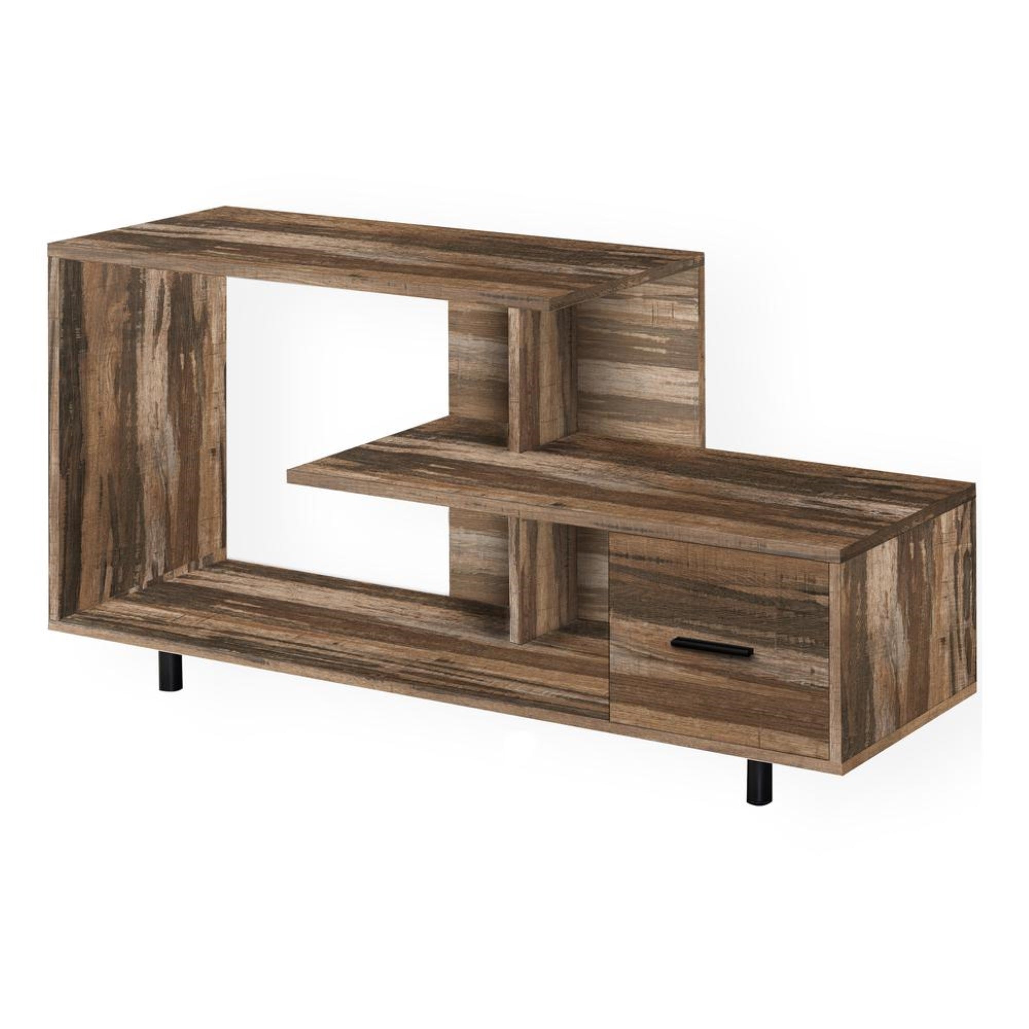 TV STAND - 48L / BROWN RECLAIMED / 1 DRAWER