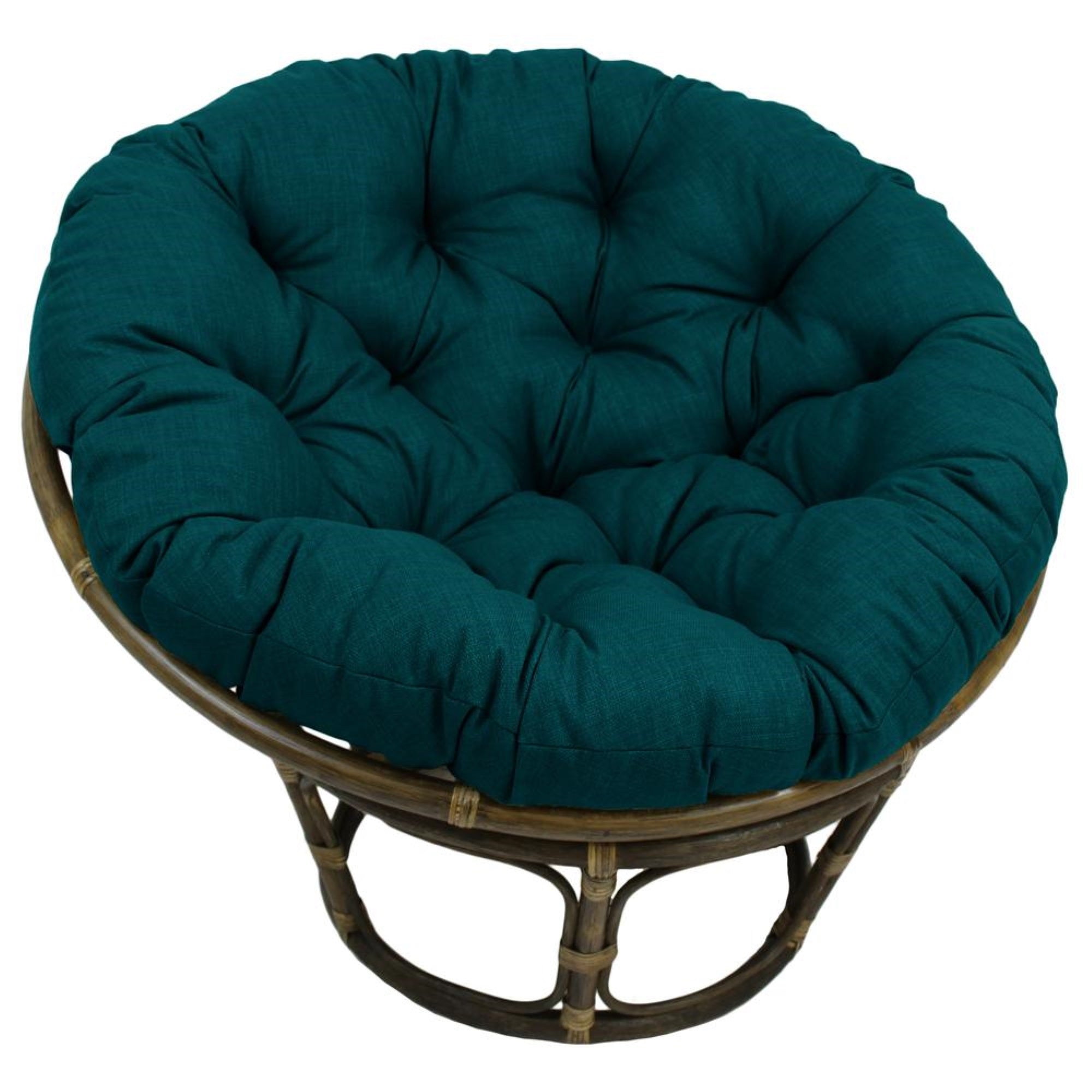 52-inch Solid Outdoor Spun Polyester Papasan Cushion (Fits 50-inch Papasan Frame)  93302-52-REO-SOL-16