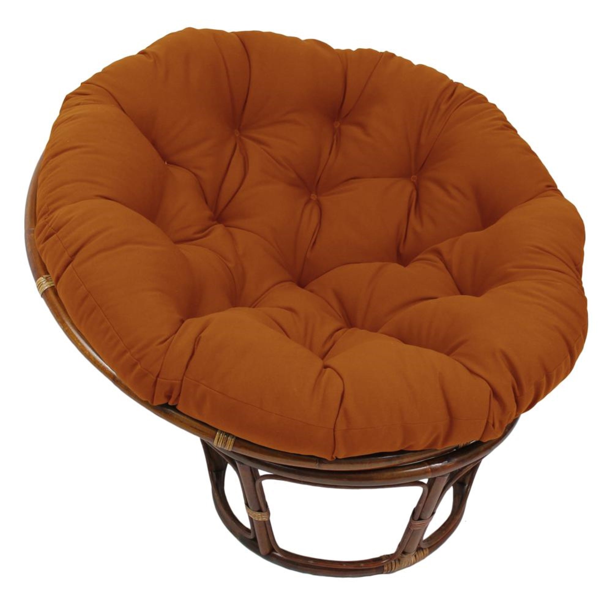 52-inch Solid Twill Papasan Cushion (Fits 50-inch Papasan Frame)  93302-52-TW-SP