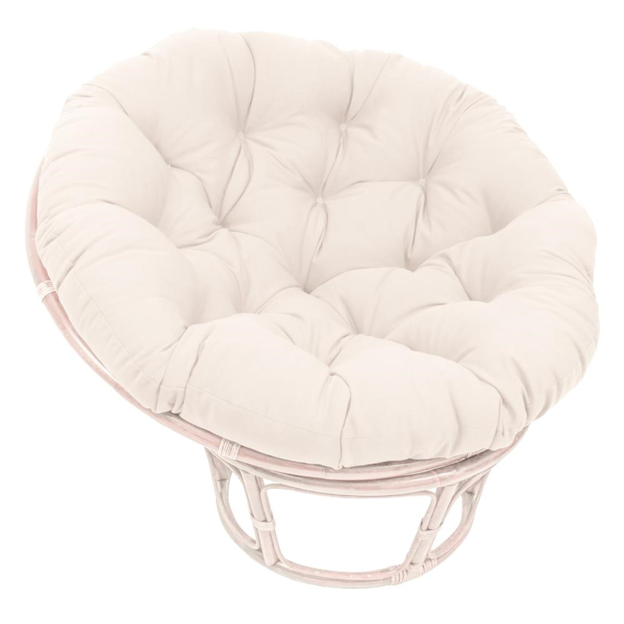 48-inch Solid Twill Papasan Cushion (Fits 46-inch Papasan Frame) 93302-TW-EG