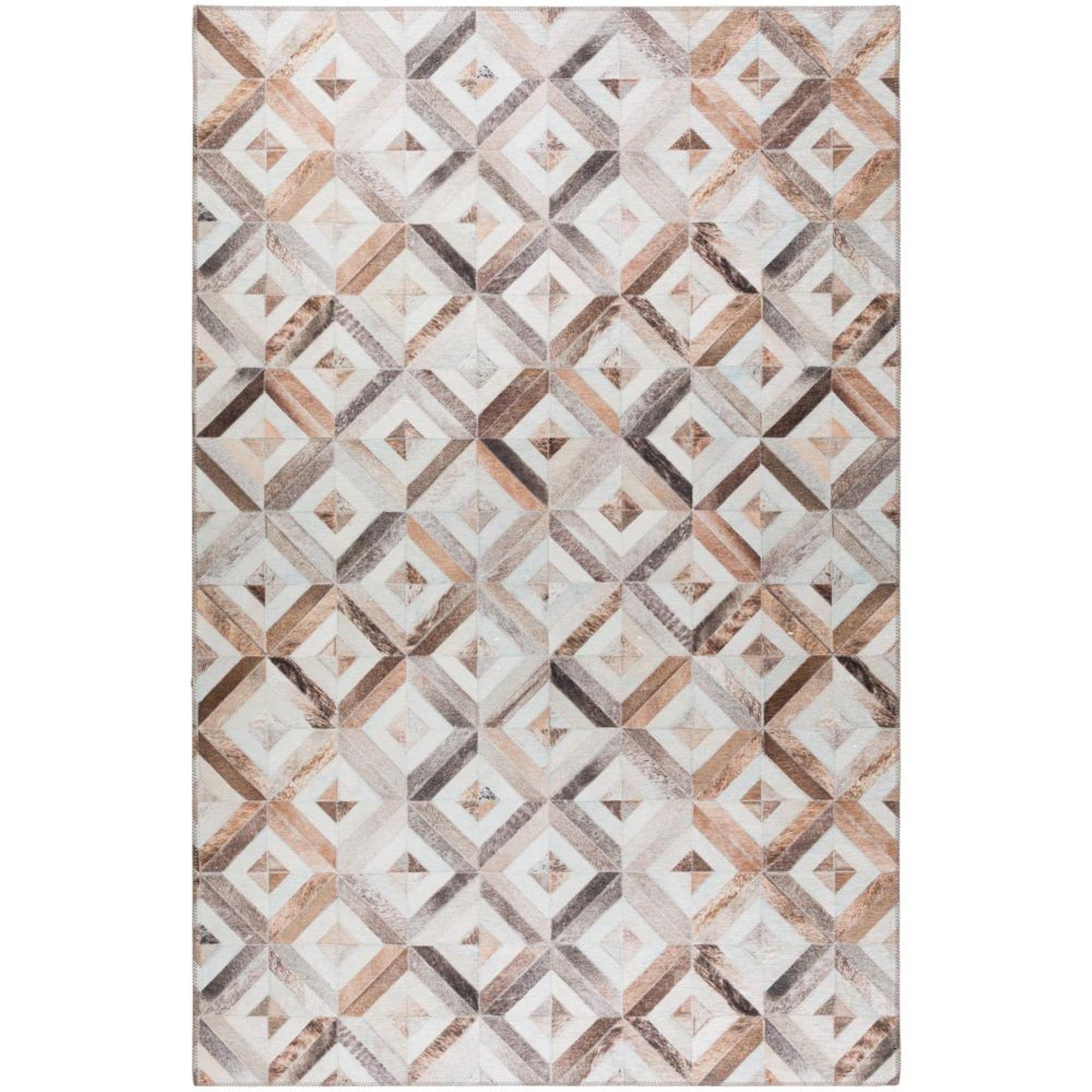 Indoor/Outdoor Stetson SS7 Flannel Washable 5' x 7'6″ Rug