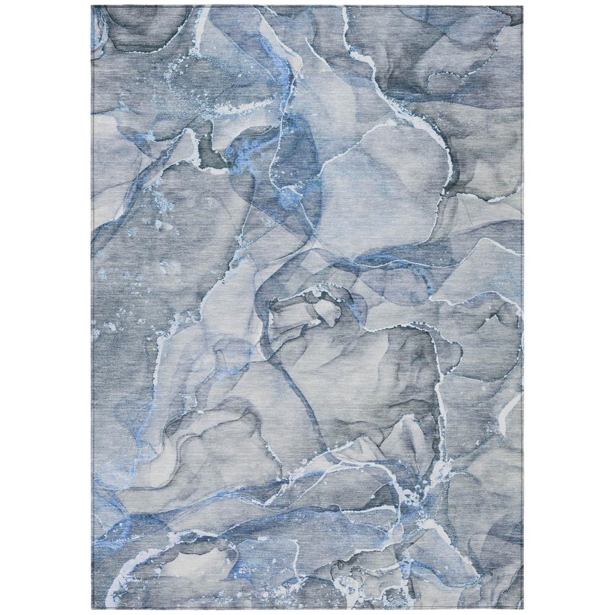Chantille ACN519 Blue 5' x 7'6″ Rug