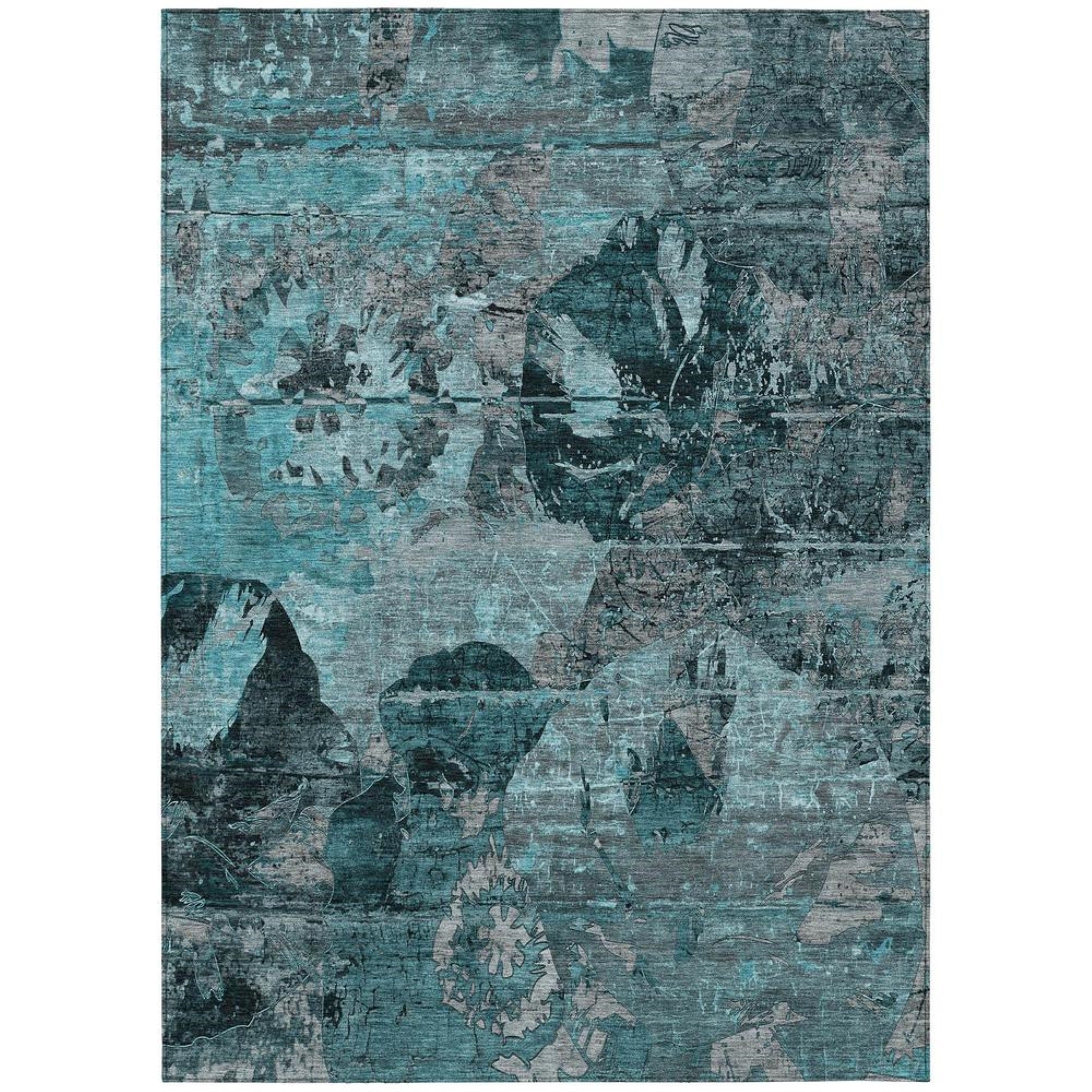 Chantille ACN555 Teal 5' x 7'6″ Rug