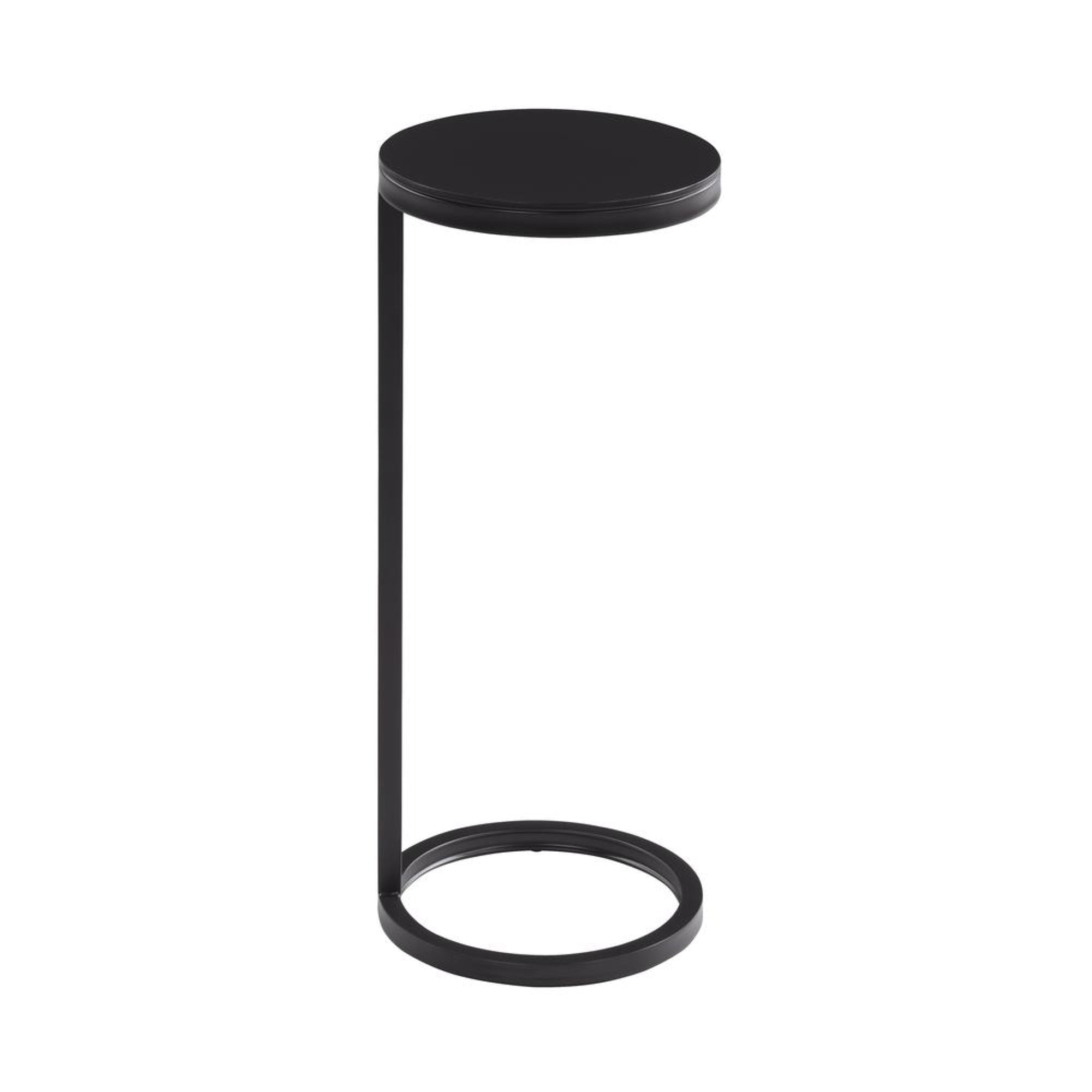 Round Metal Accent Table