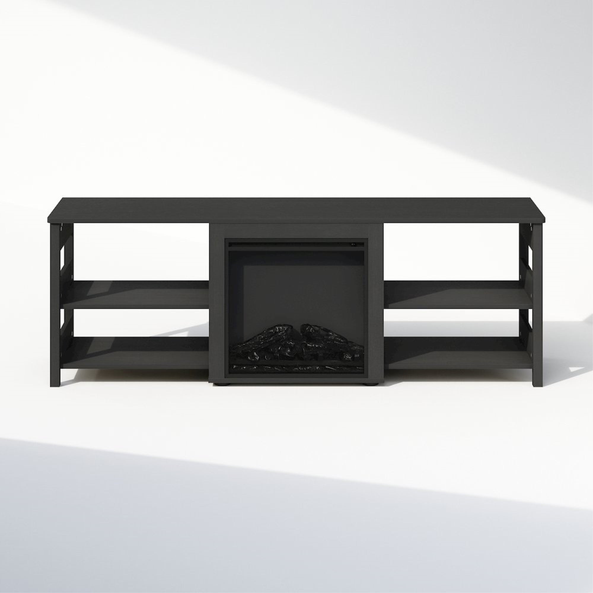Electric Fireplace TV Stand, Entertainment Center for TV up to 70 Inch