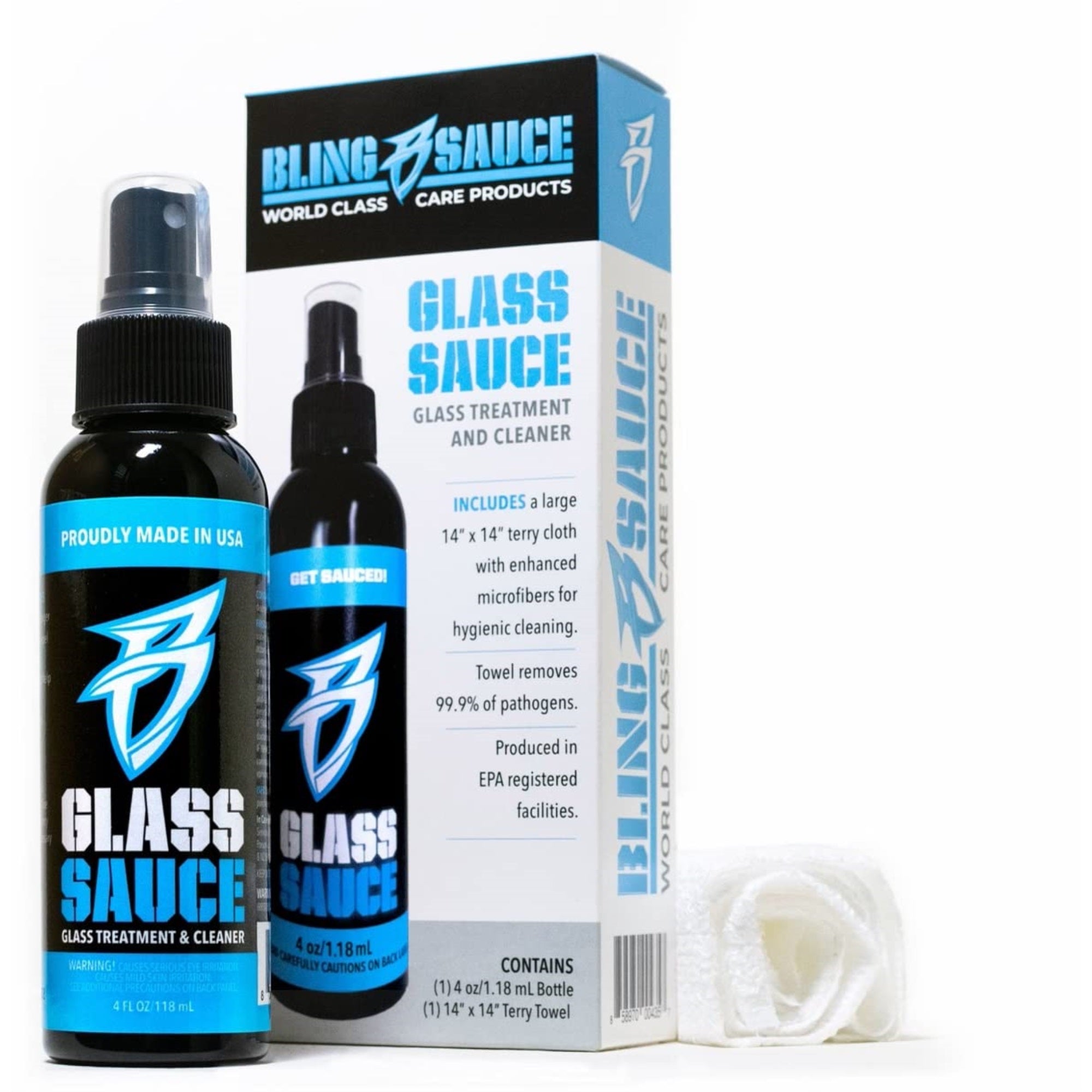 Boat Bling Glass Sauce Glass Treatment & Cleaner, 4Oz