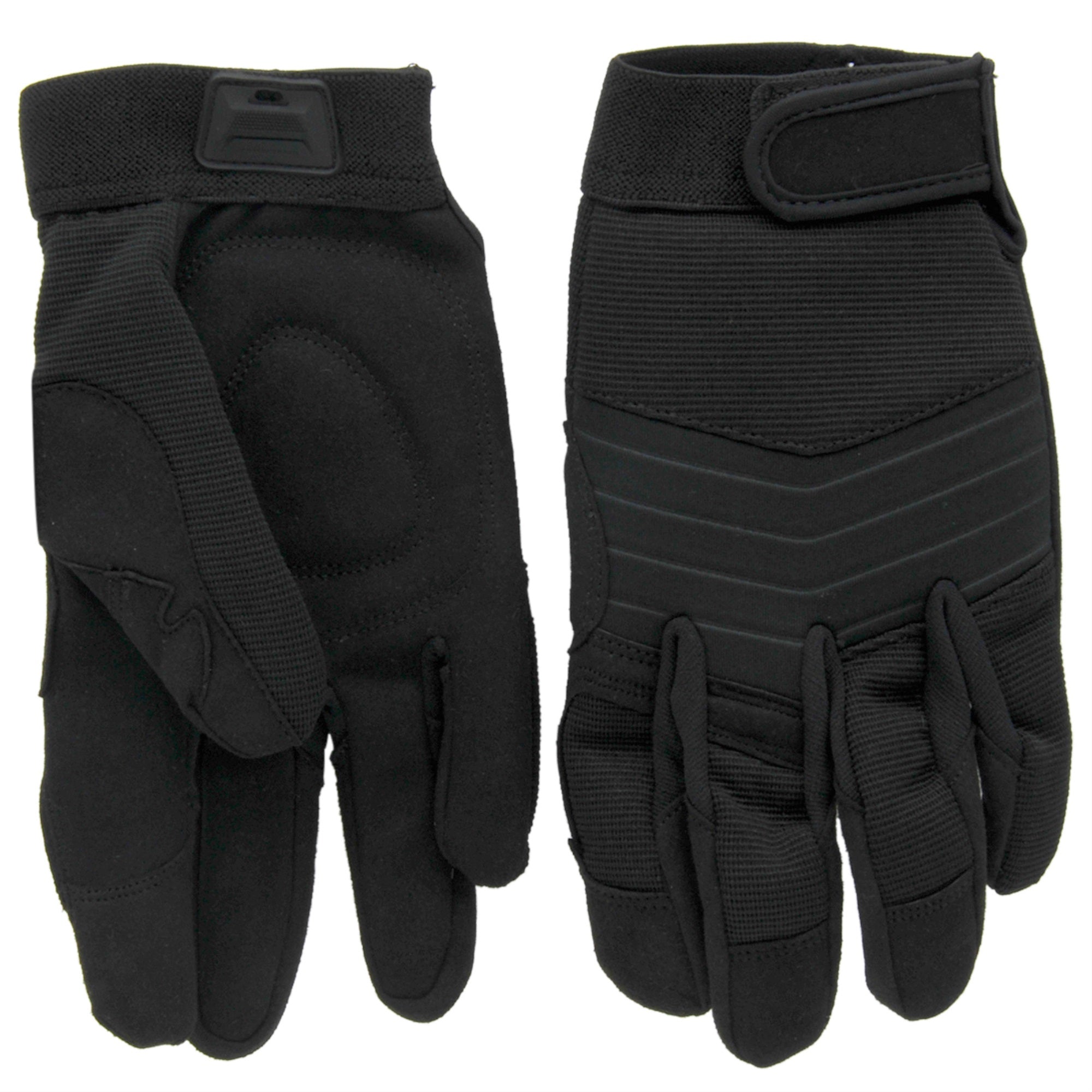 Scipio Tactical Recon Gloves Bhg632 Xl Glove Protection Impact-Resistant Tactical Work Gloves W Padded Palms Touchscreen Compatible - Black