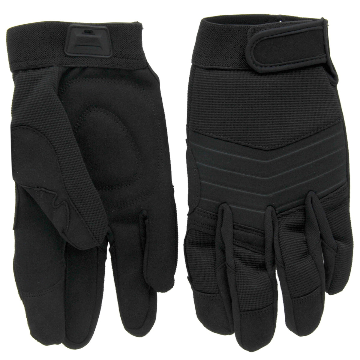 Scipio Tactical Recon Gloves Bhg632 Xl Glove Protection Impact-Resistant Tactical Work Gloves W Padded Palms Touchscreen Compatible - Black
