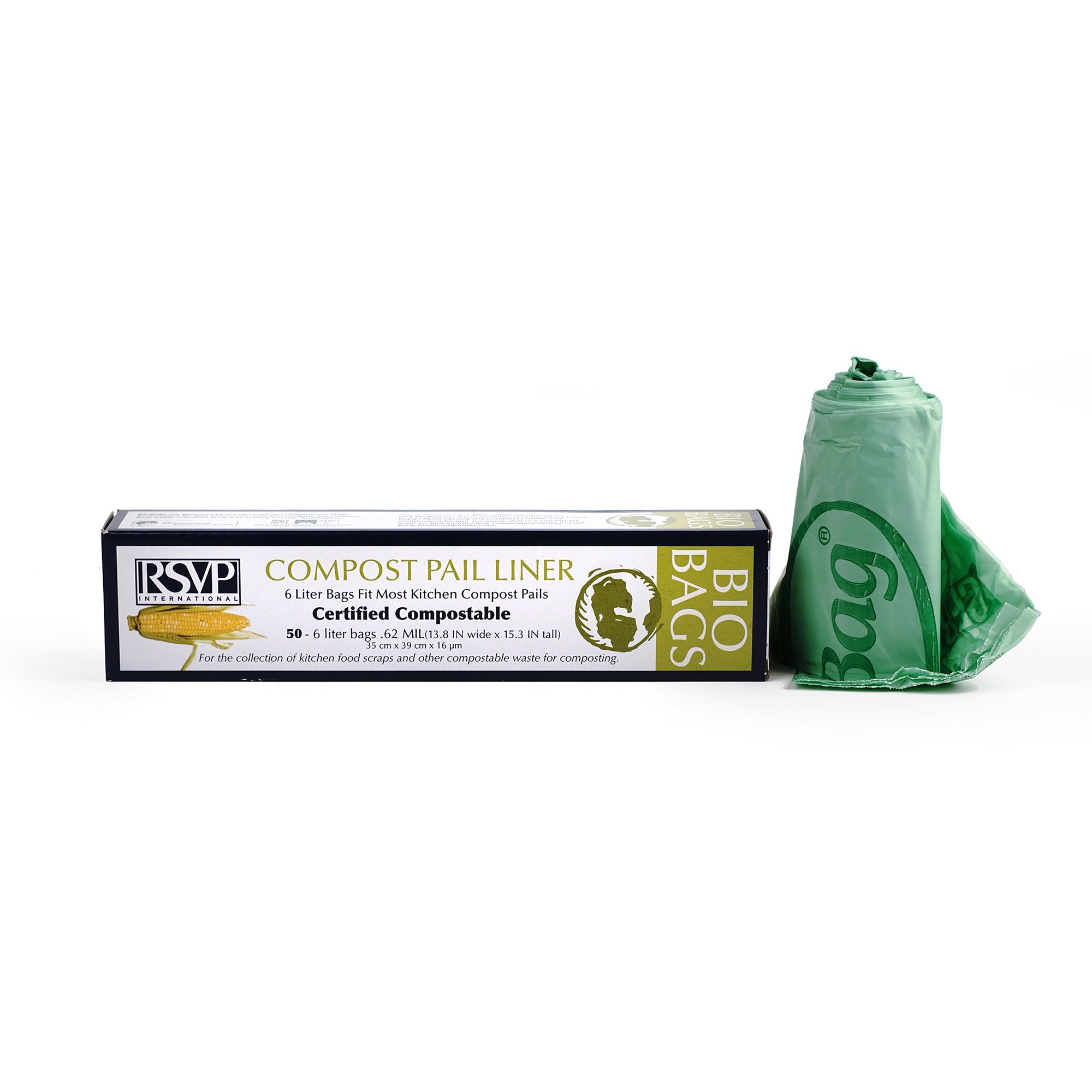 Rsvp Intl 6 Liter Biobag (50 Count)