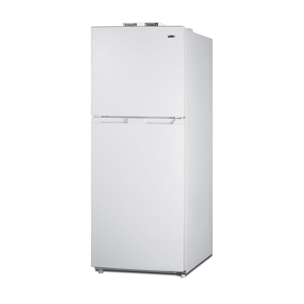 Summit Bkrf1087Blhd 24 Wide Break Room Refrigerator-Freezer (Left Hand Door, Black)