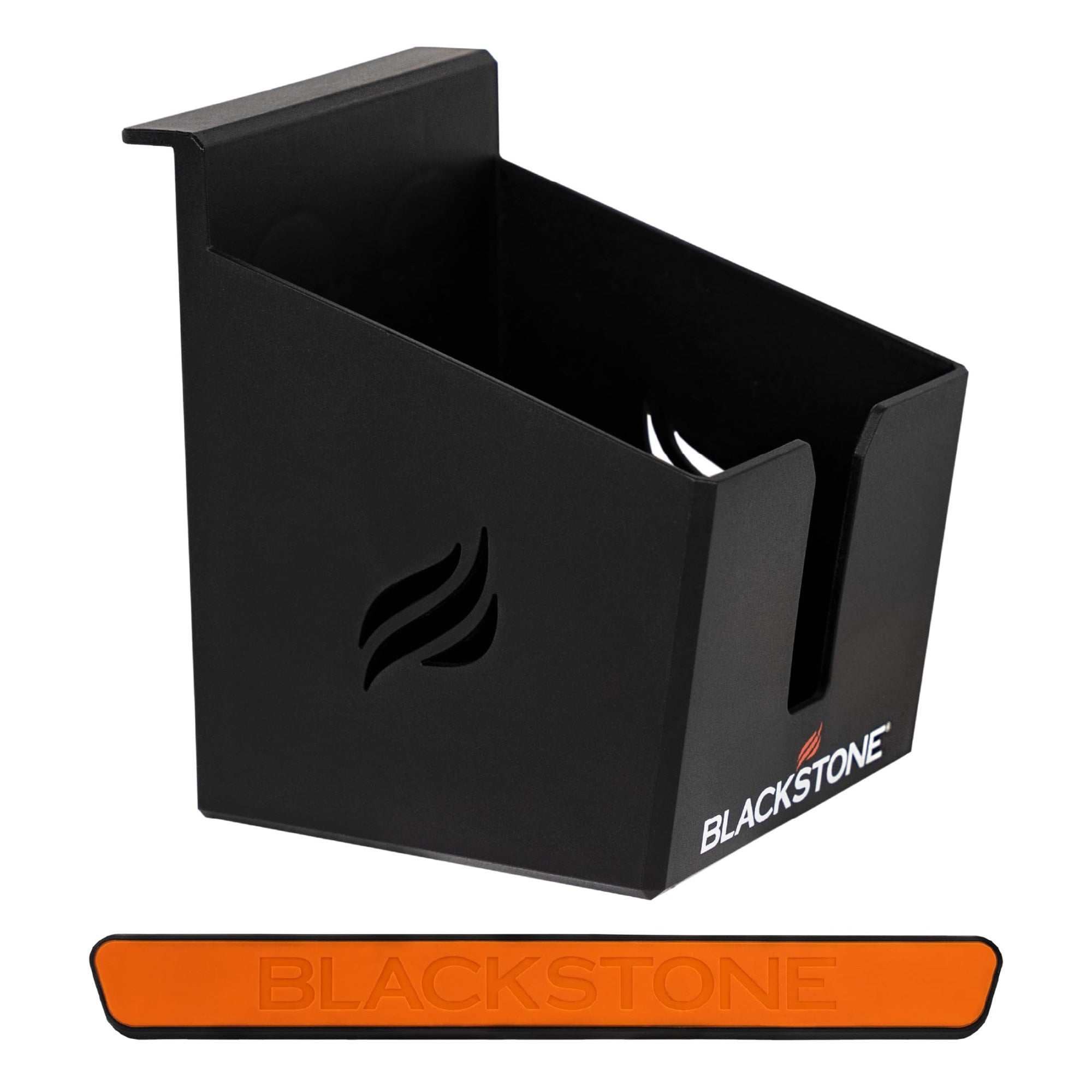 Blackstone 5609 Magnetic Tool And Beverage Holder (2 Piece Set), Organizer For Storage- Squeeze Bottle Holder - Premium Griddle Grill Accessories, Sturdy Quality, Portable, Free From Drill