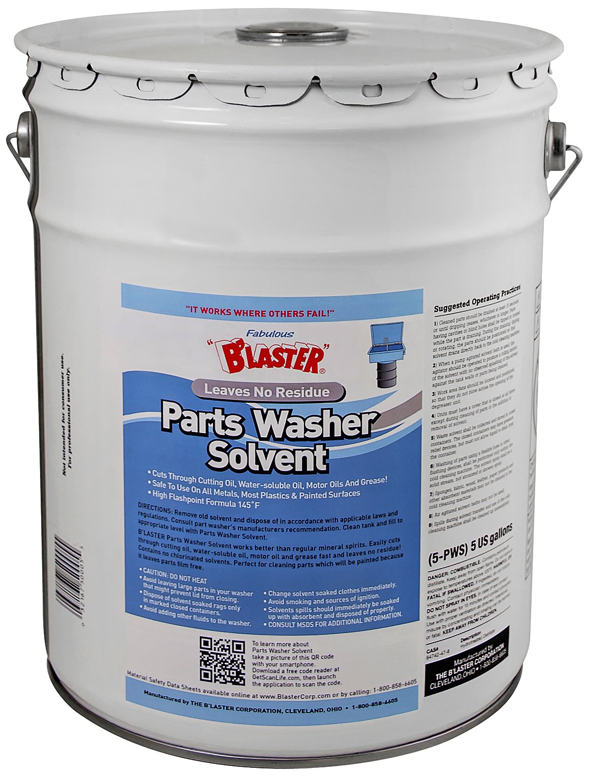 Parts Washer Solvent 5 Gallon