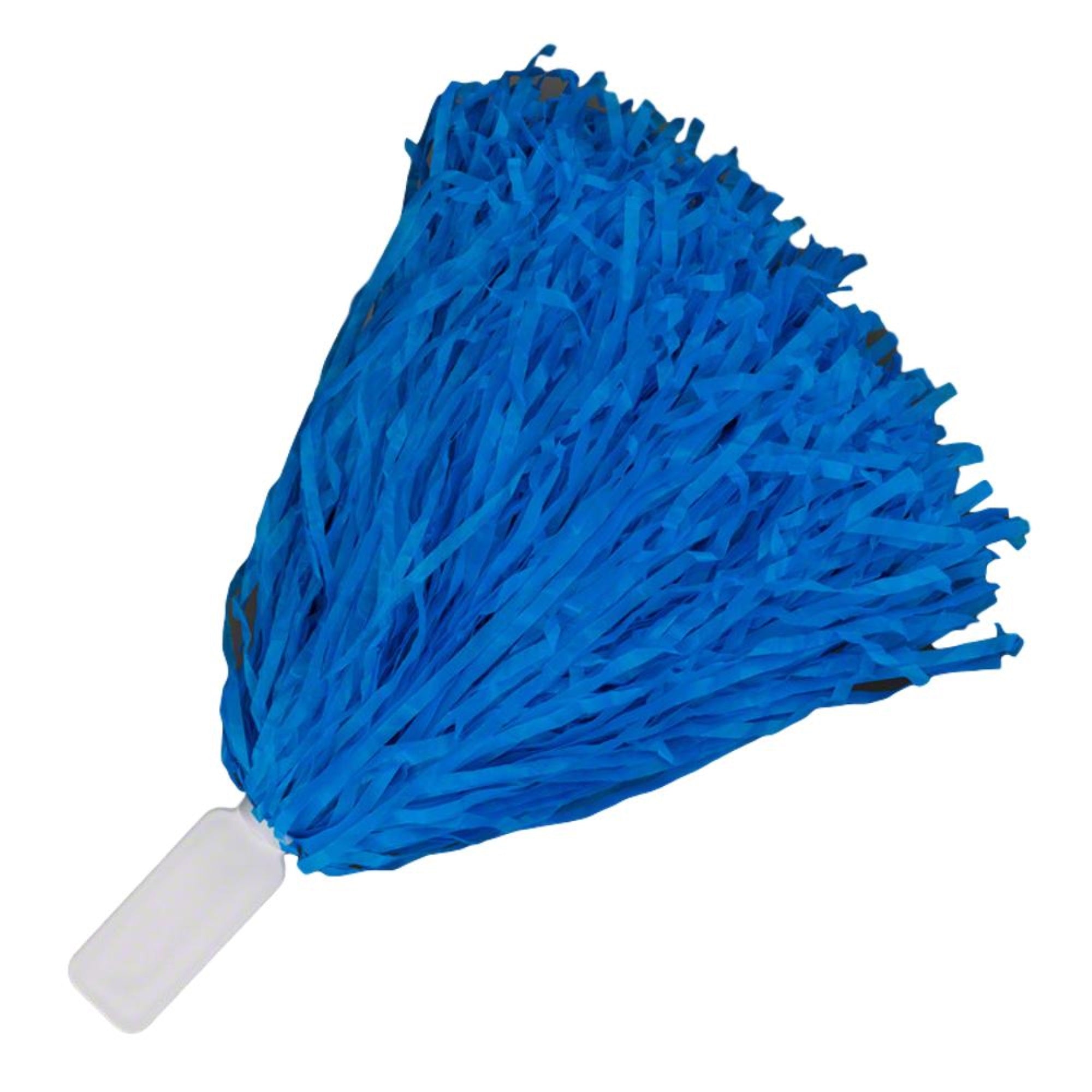 Non Light Up Short Handle Cheer Pom poms Blue