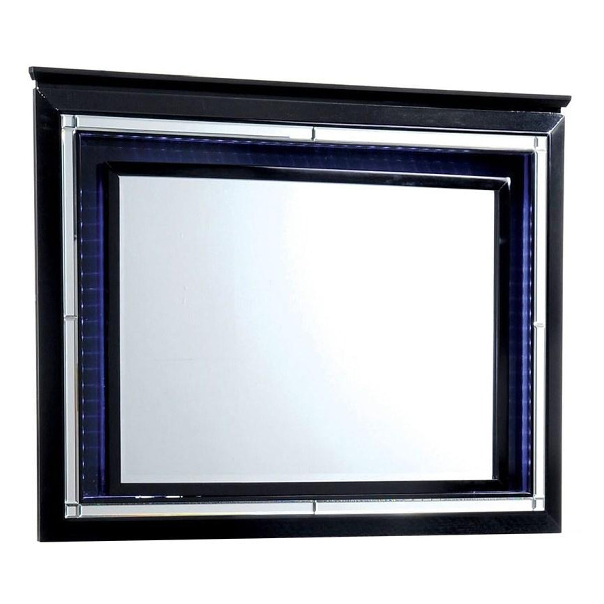 Bellaova Contemporary Style Mirror, Black