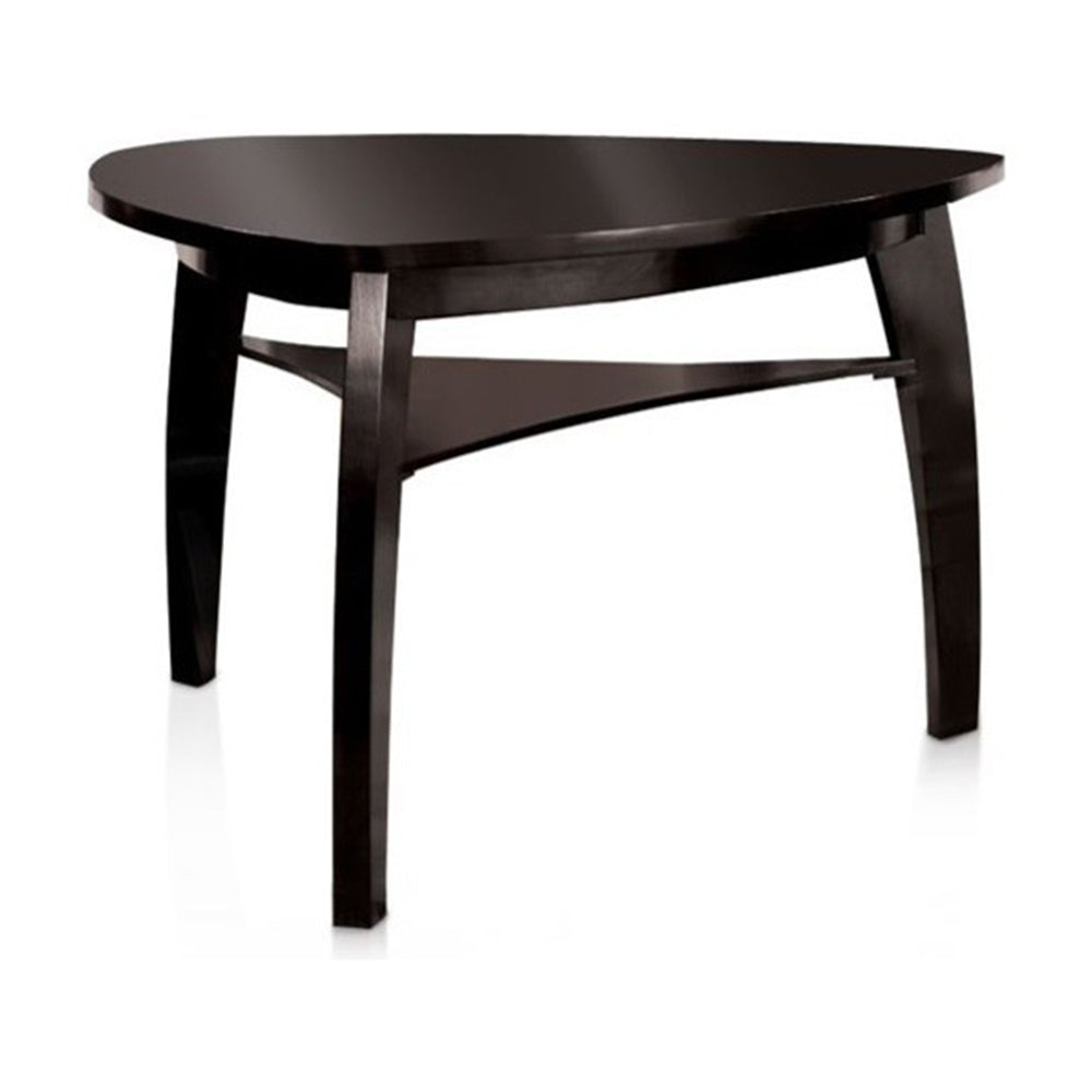 Hurley Contemporary Style Counter Height Table, Black