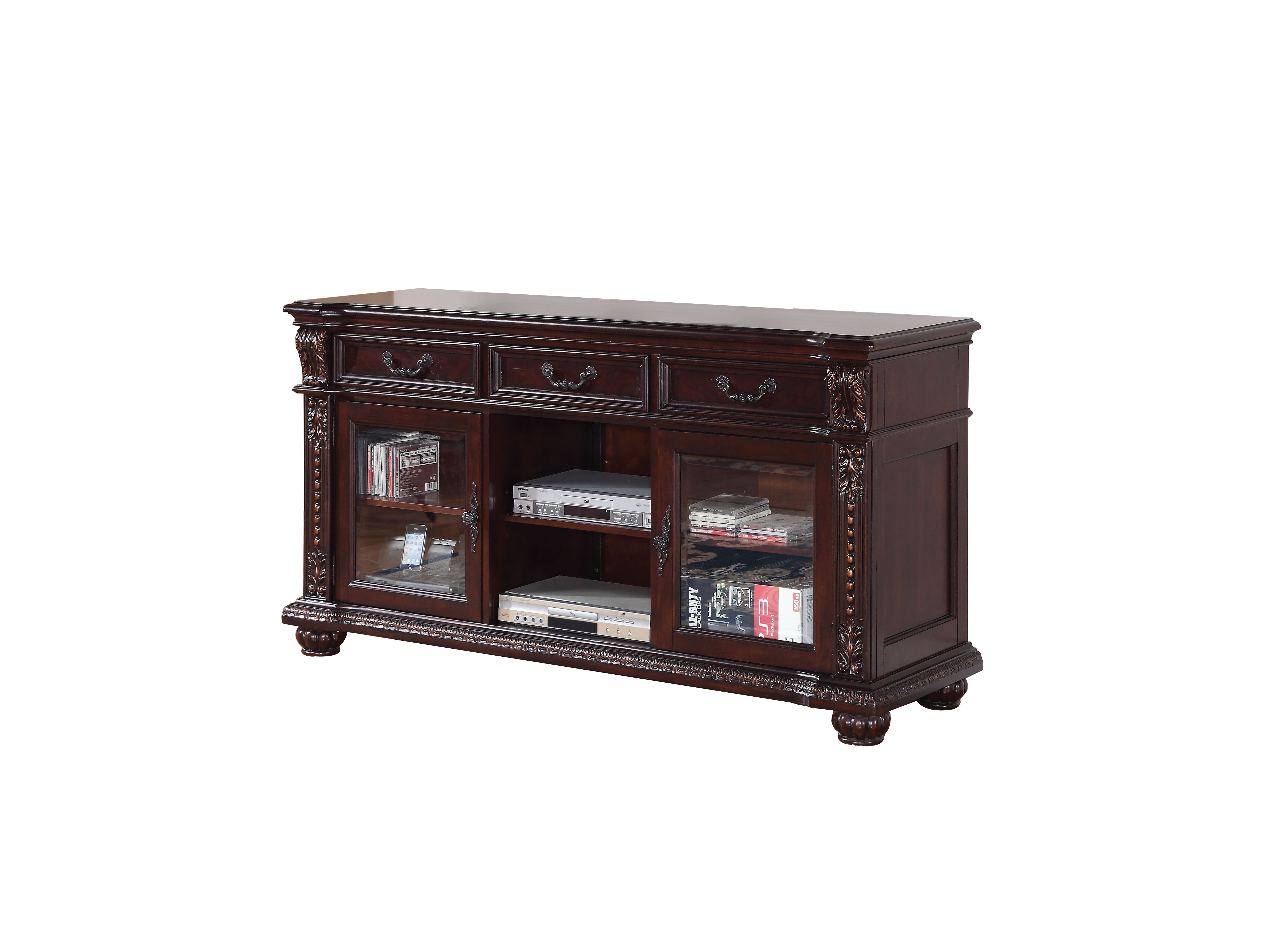 Anondale TV Stand, Cherry