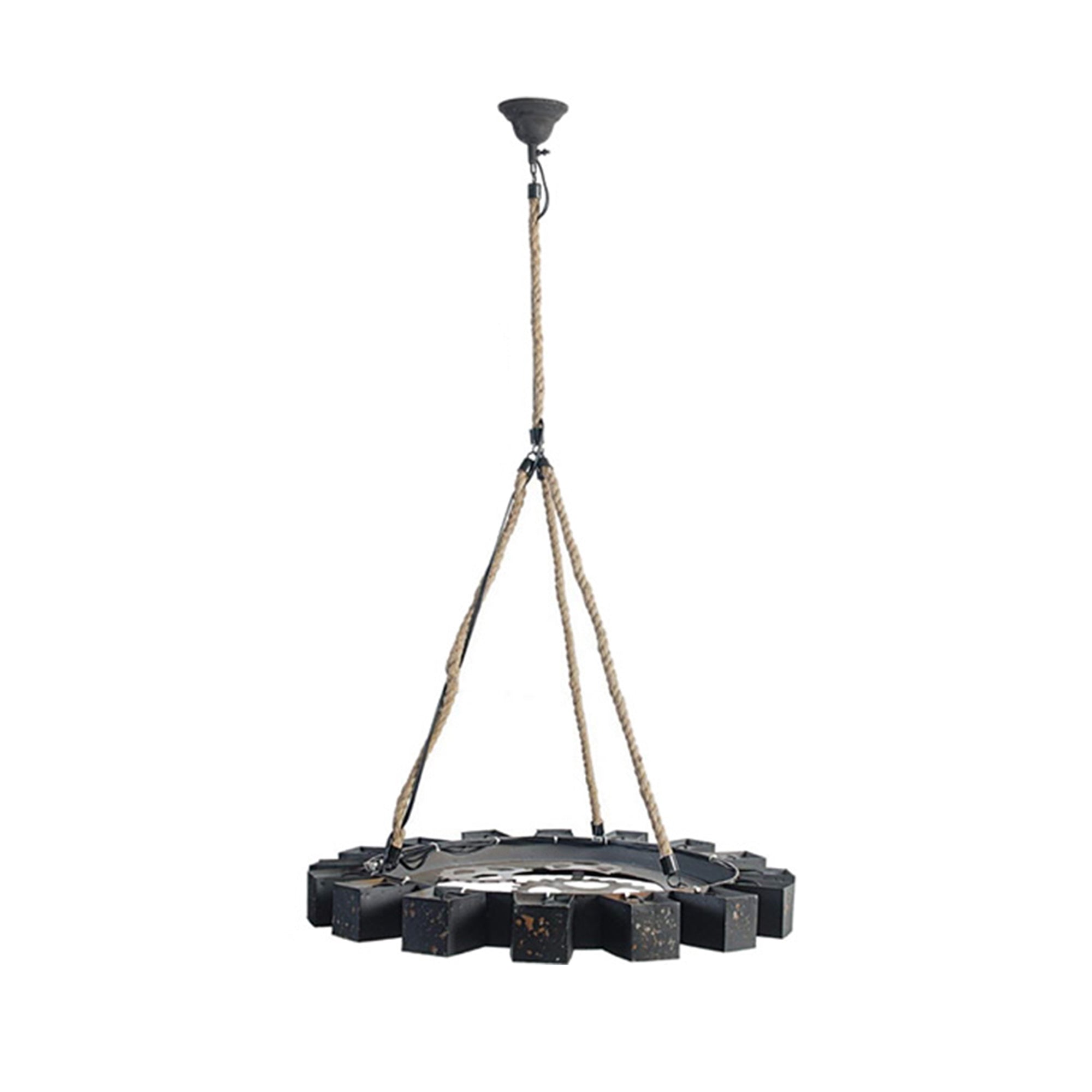 Distinctively Designed Tyre Like Chandelier
