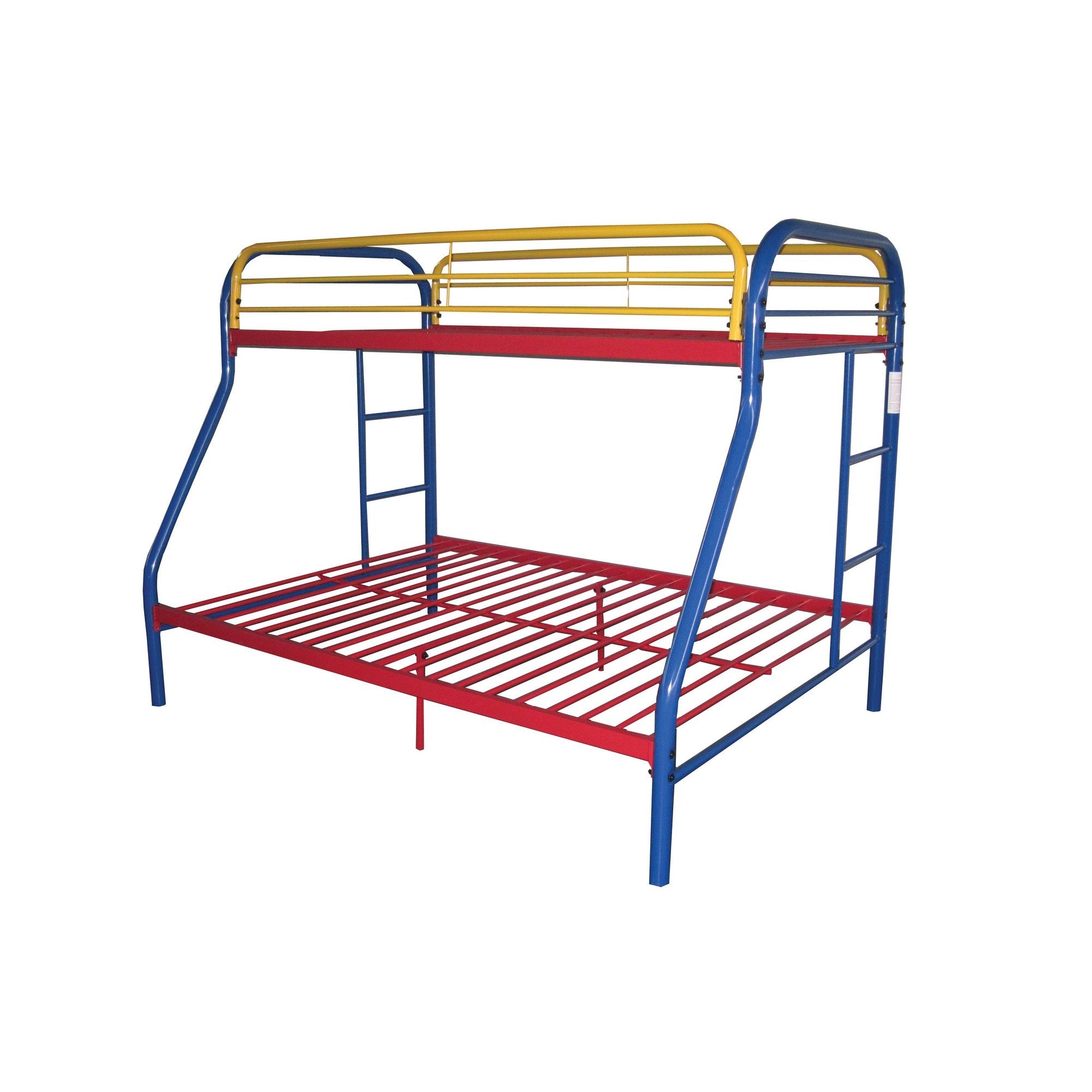 Tritan Twin/Full Bunk Bed, Rainbow