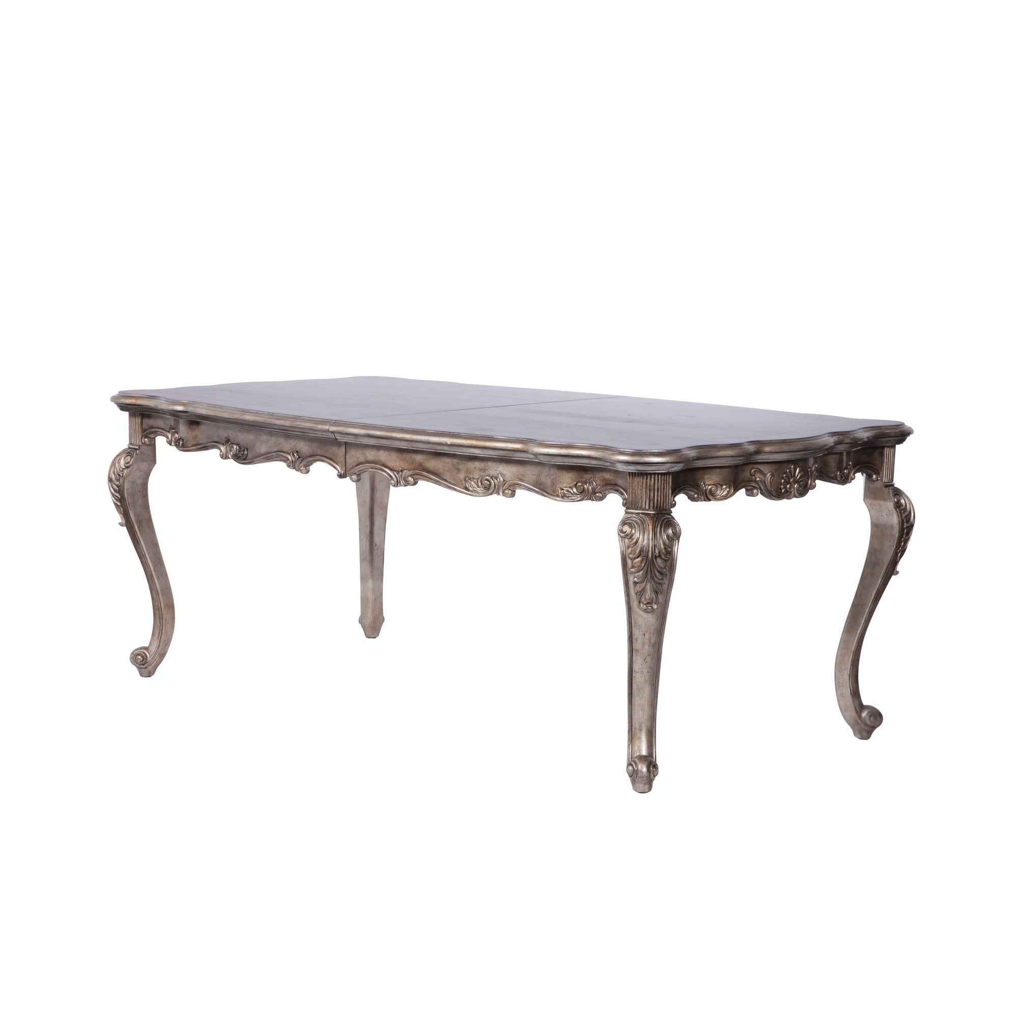 Imperial Dining Table, Antique Platinum