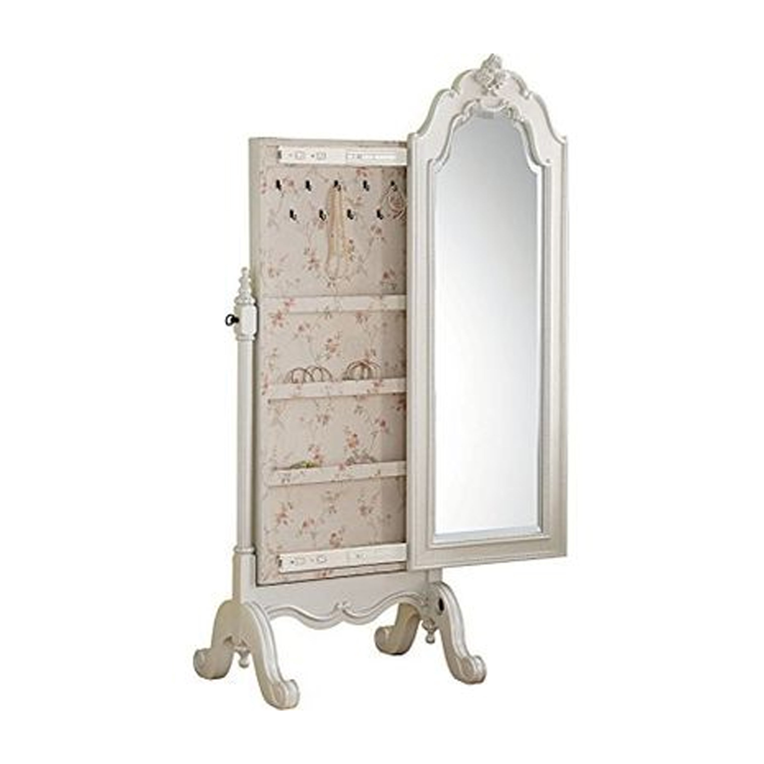 Princess Jewelry Armoire, Pearl White