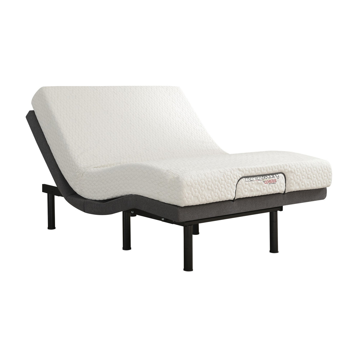 Liza Adjustable Twin Bed Base, Wireless Remote, Ergonomic Head Foot Incline