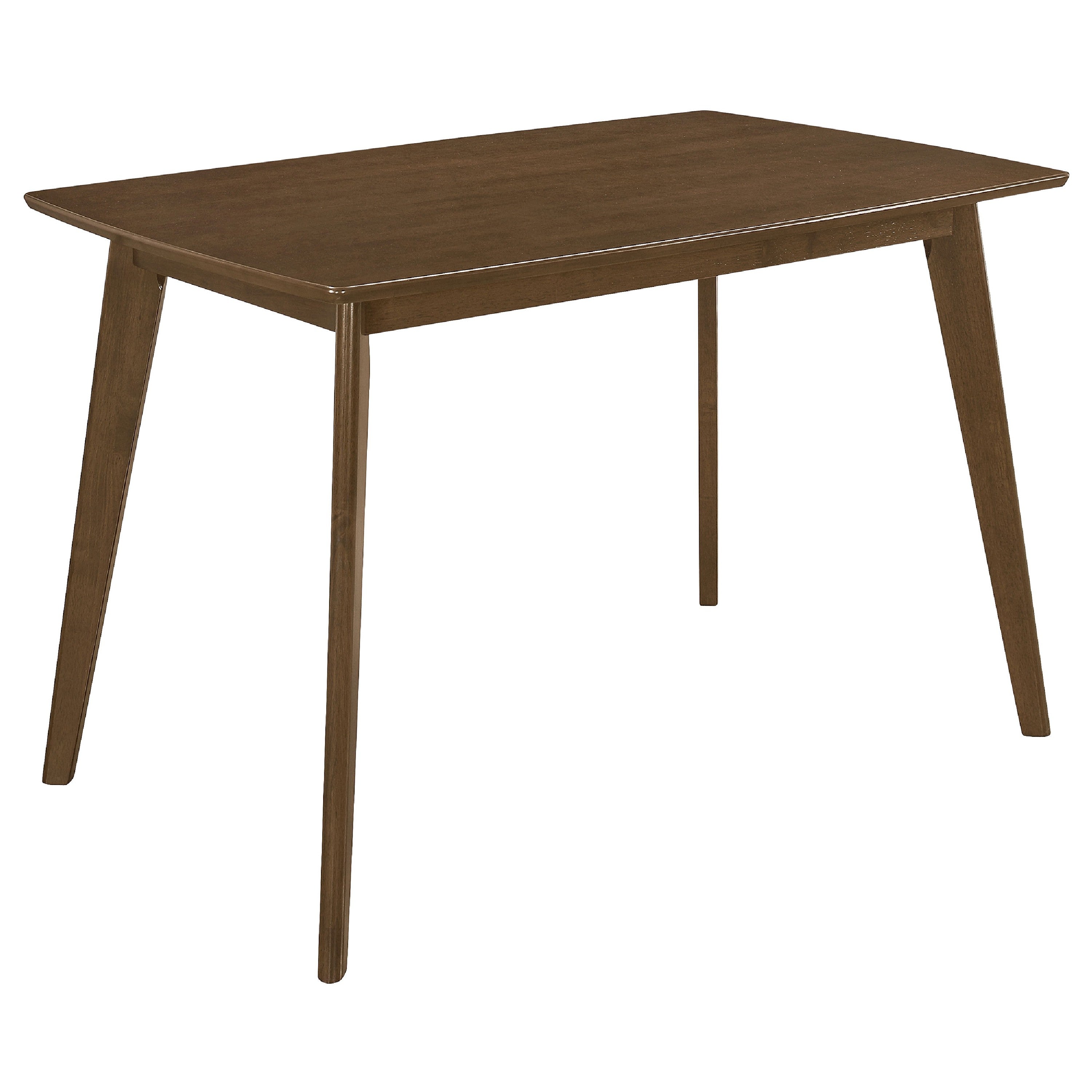 Quaint Wooden Dining Table, Chestnut Brown