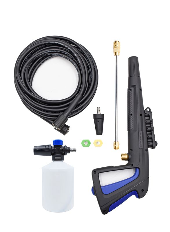 AR Blue Clean Maxx BMXP32700P Electric Pressure Washer-2700 PSI, 1.3 GPM, 15 Amps Quick Connect Accessories, Two Wheel Trolley, On Board Storage, Portable Pressure Washer, High Pressure, Car washer