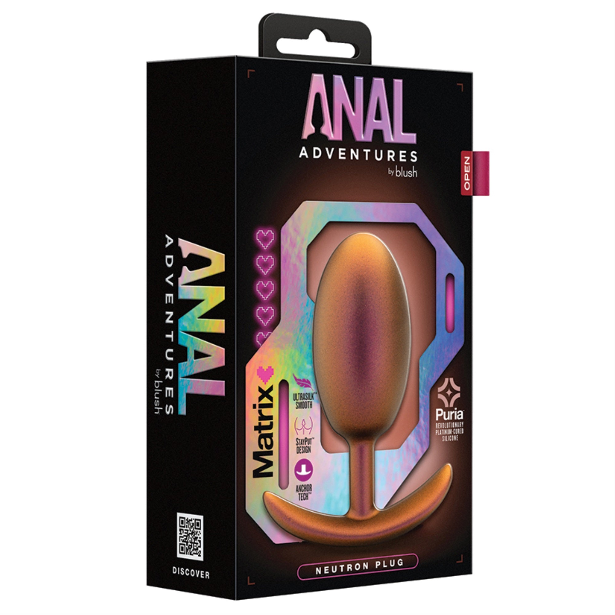 Anal Adventures Matrix Neutron Plug-Copper