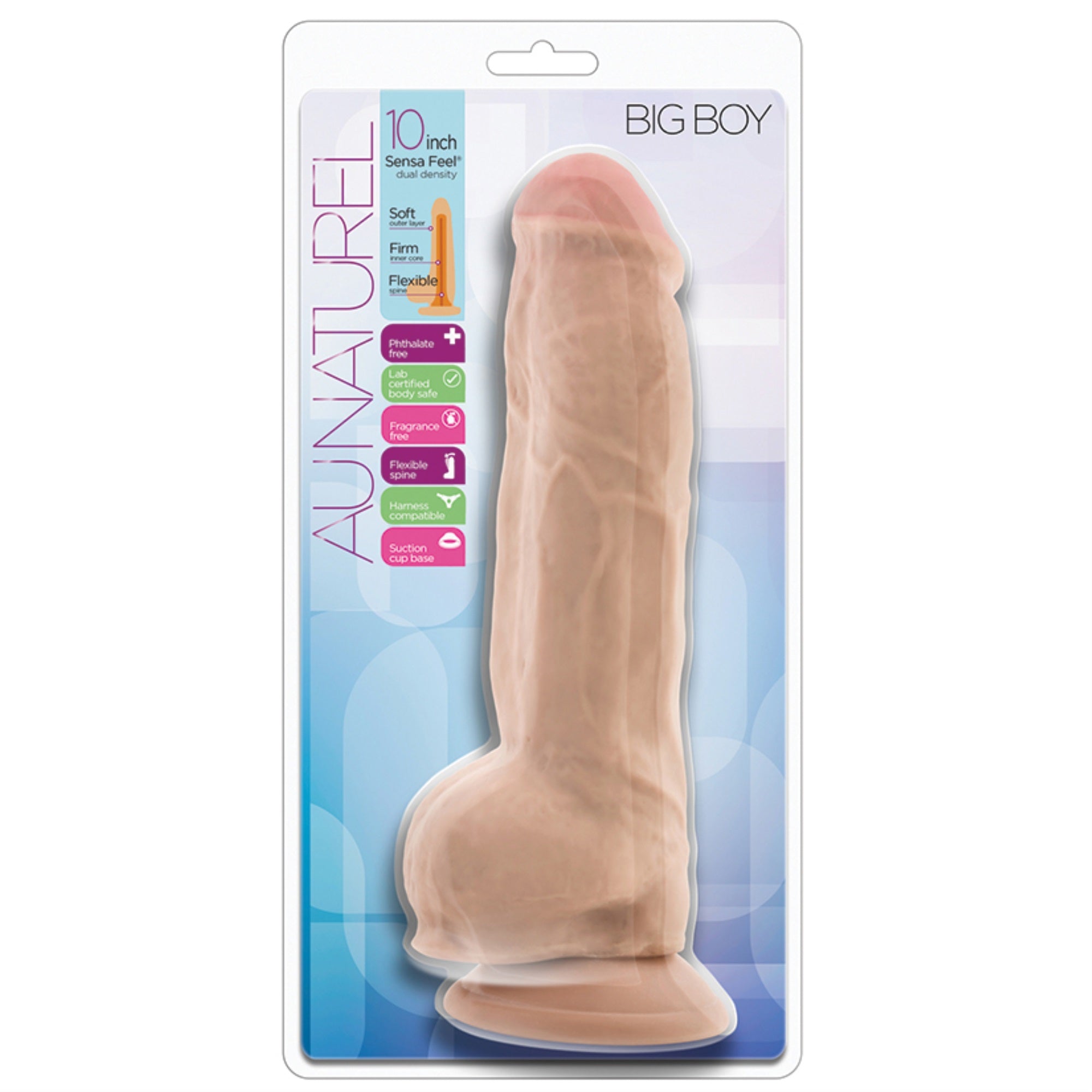 Au Naturel Big Boy-Vanilla 10″