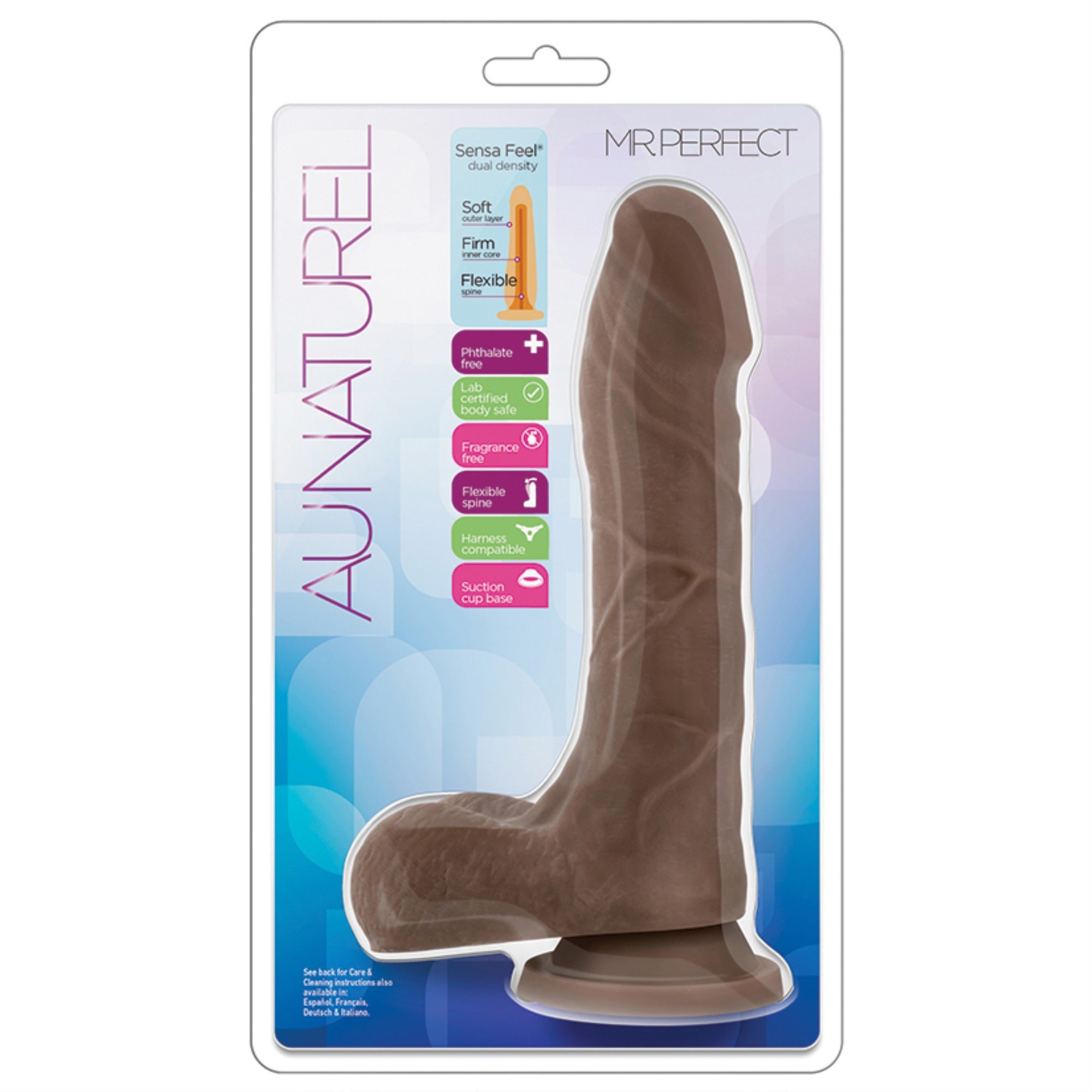 Au Naturel Mister Perfect-Chocolate 8.5″