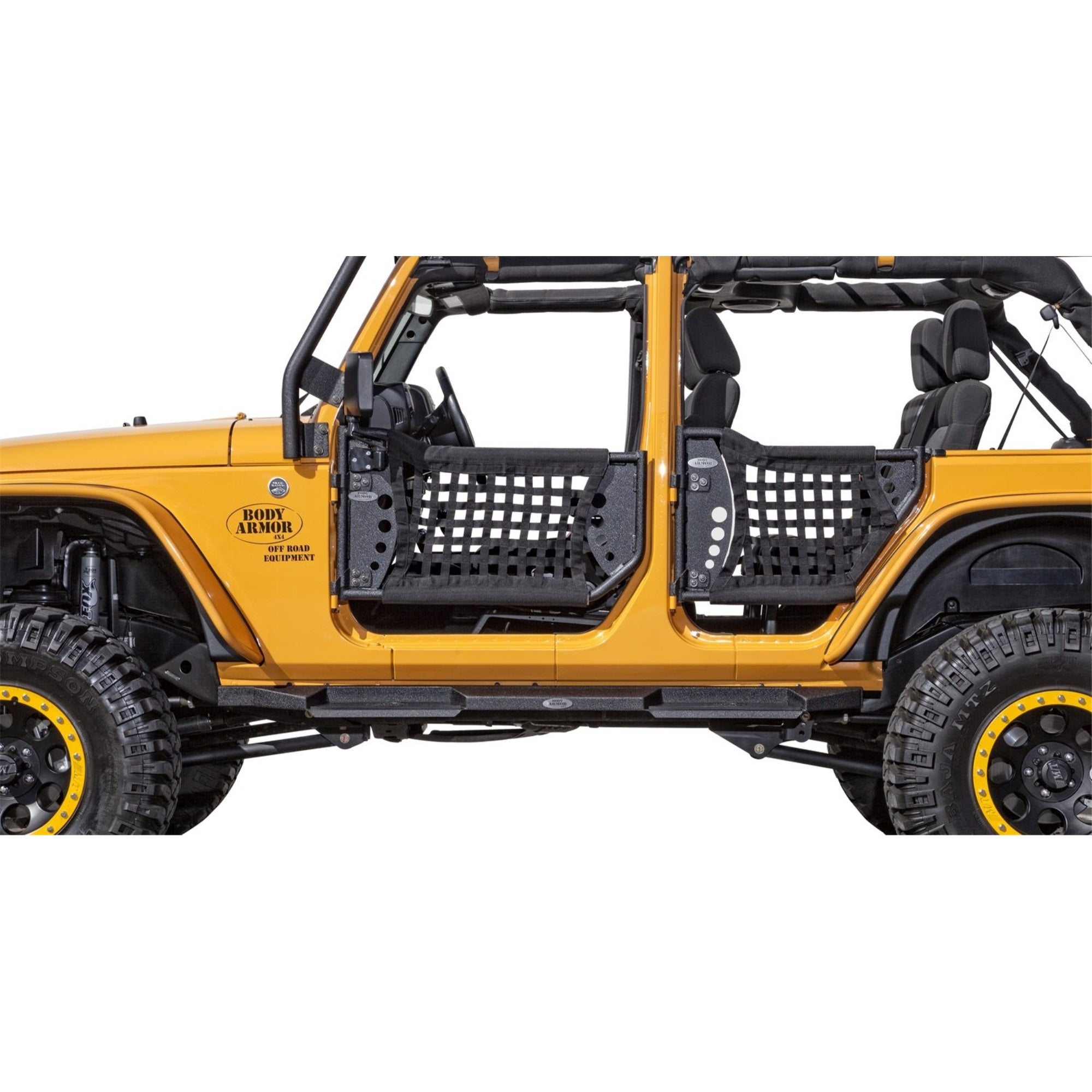 Body Armor 4X4 Tj-6137 Gen 3 Black Trail Door For Jeep Tj
