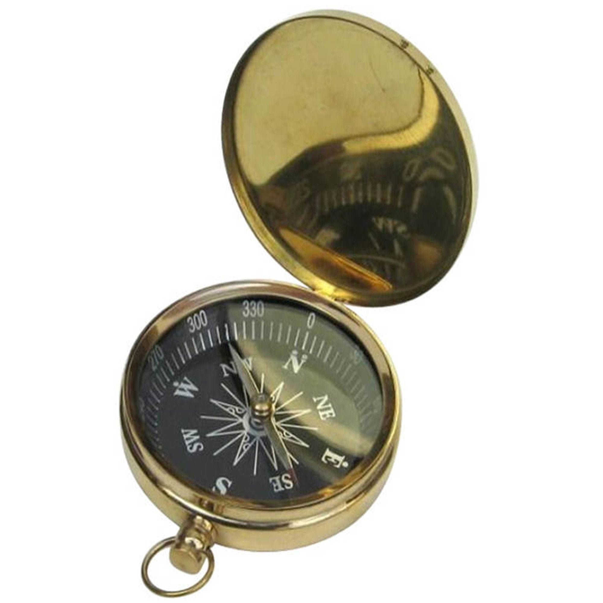 Pocket Flat Compass, 3 W/ Lid