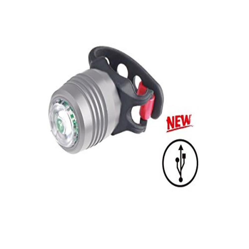 USB Rechargeable Alluminum ??utton??LED Headlight