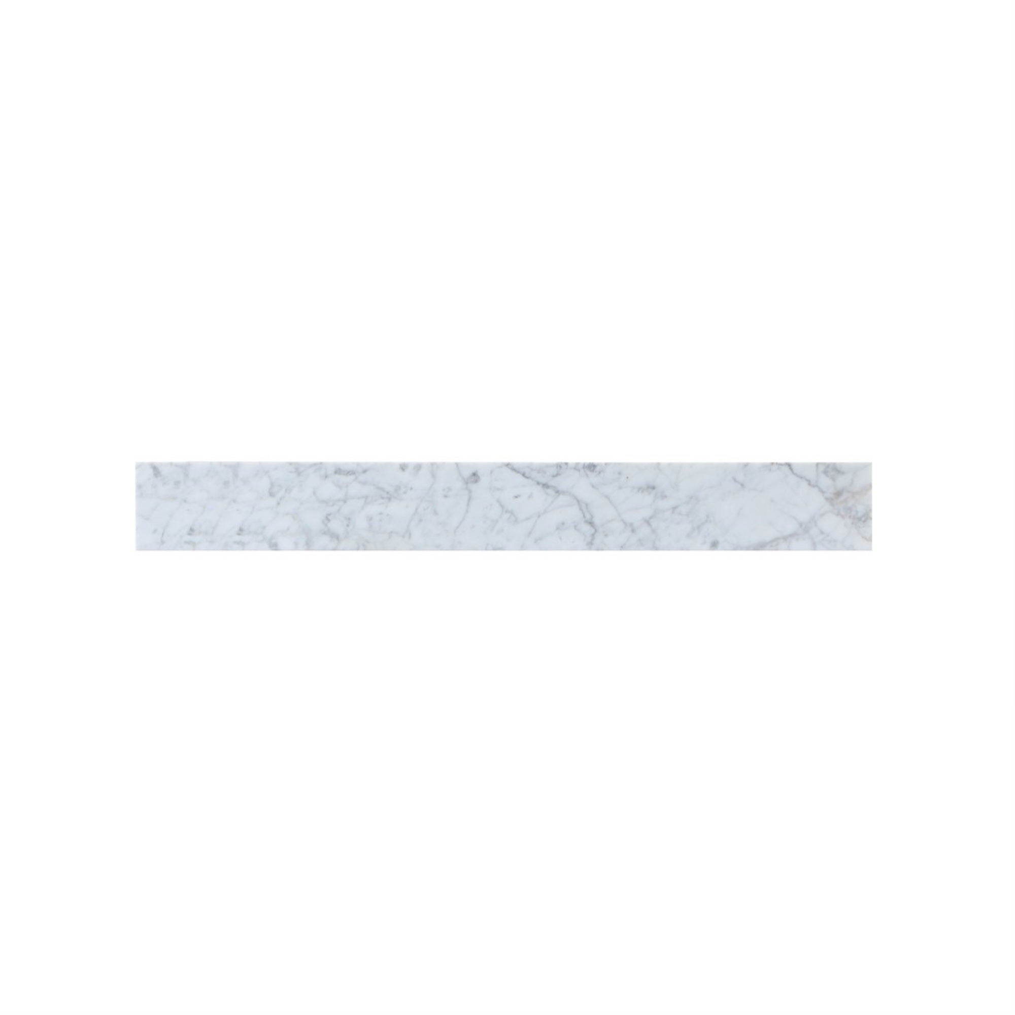 32 Inch Backsplash In Carrara White
