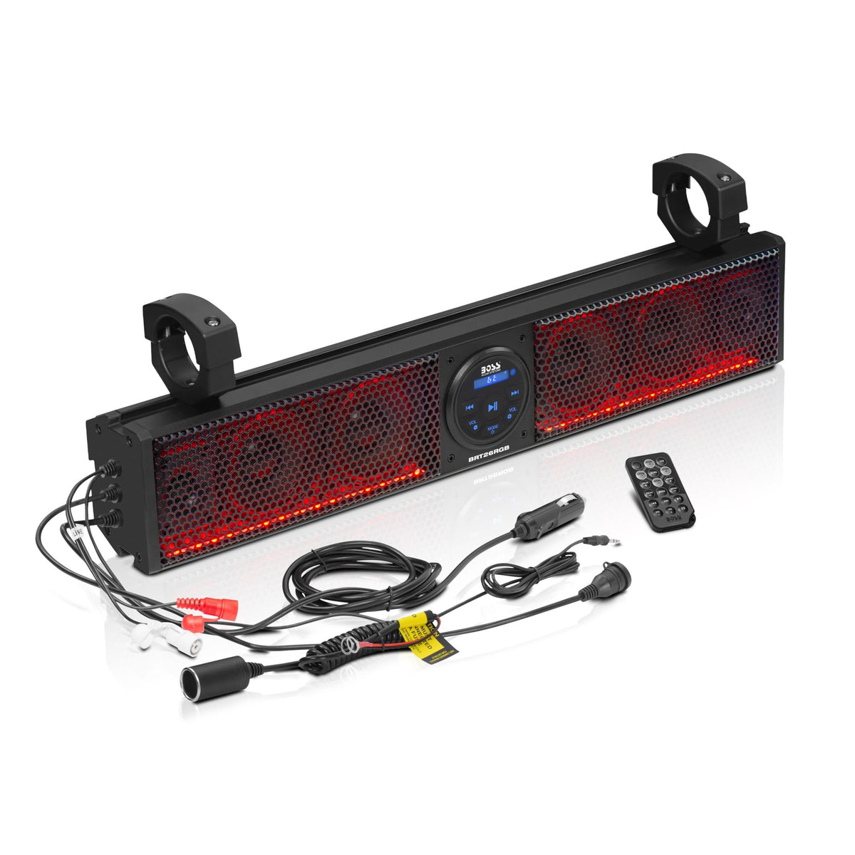 Boss Audio Systems Brt26Rgb Atv Utv Sound Bar System  26 Inches Wide Ipx5 Rated