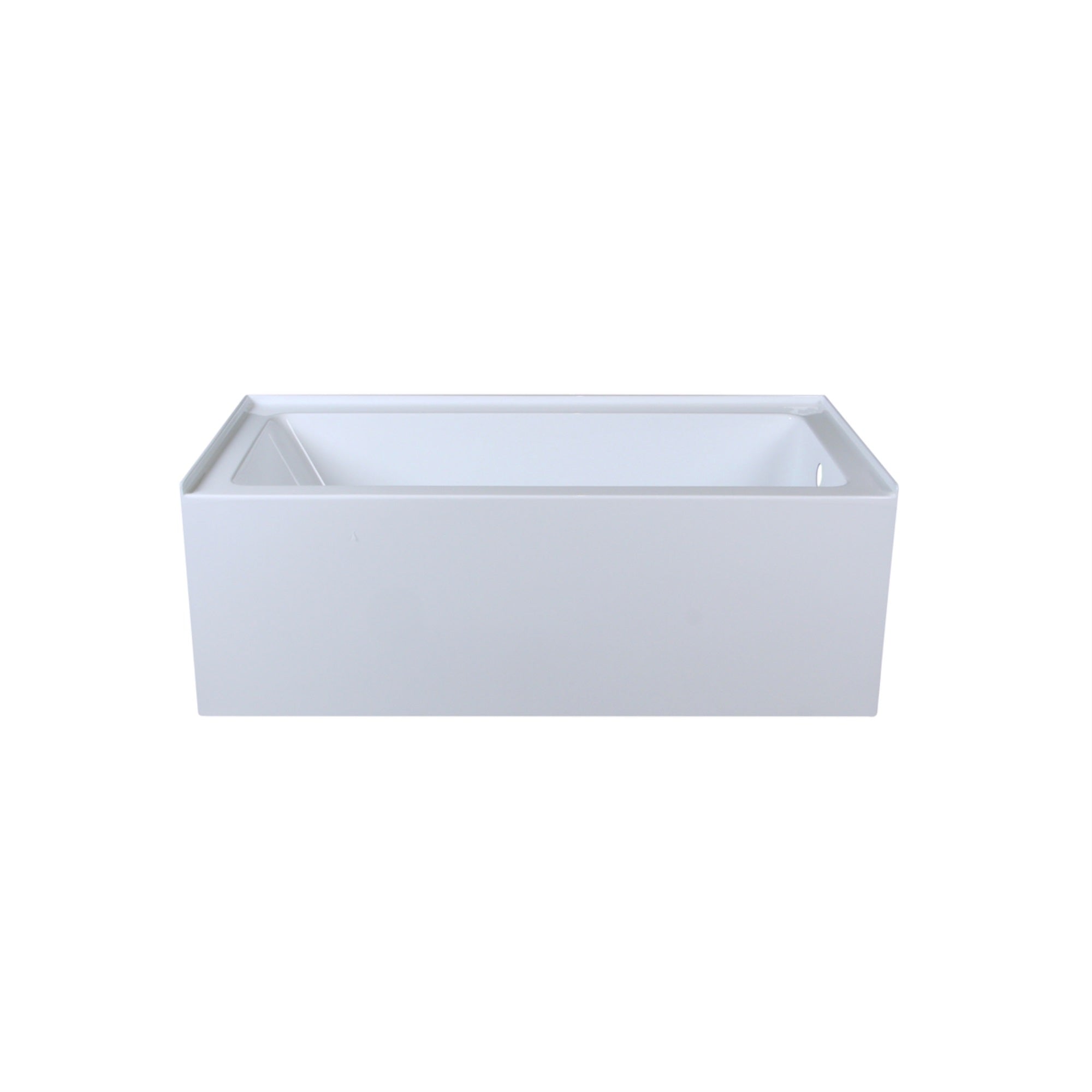 Alcove Soaking Bathtub 30X60 Inch Right Drain In Glossy White