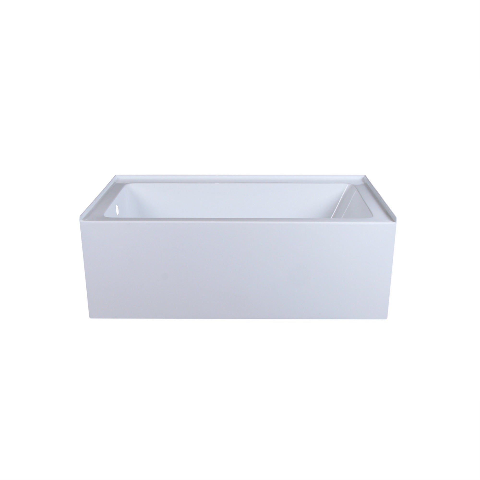 Alcove Soaking Bathtub 32X60 Inch Left Drain In Glossy White