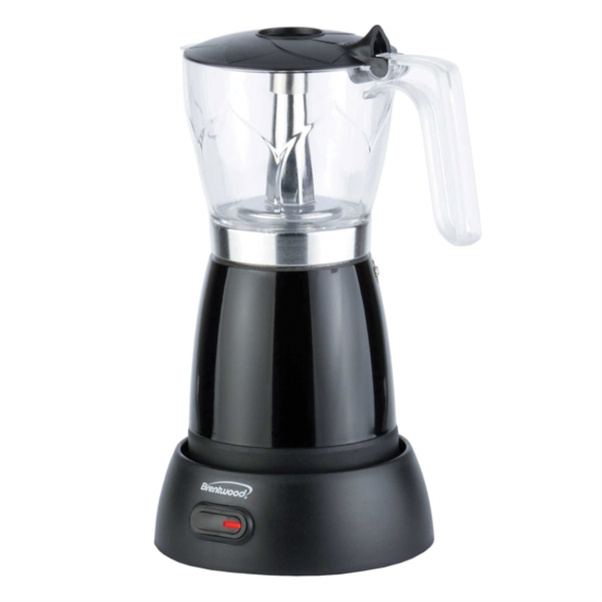 Brentwood Ts-119Bk 6-Cup Electric Moka Pot Espresso Machine (Black)