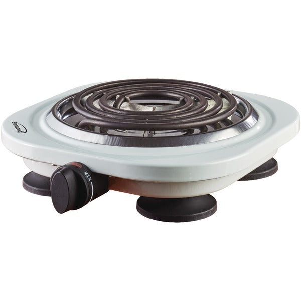 1000W Sngl Burner Wht