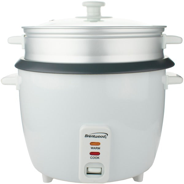Rice Cooker W/Stmr Wht
