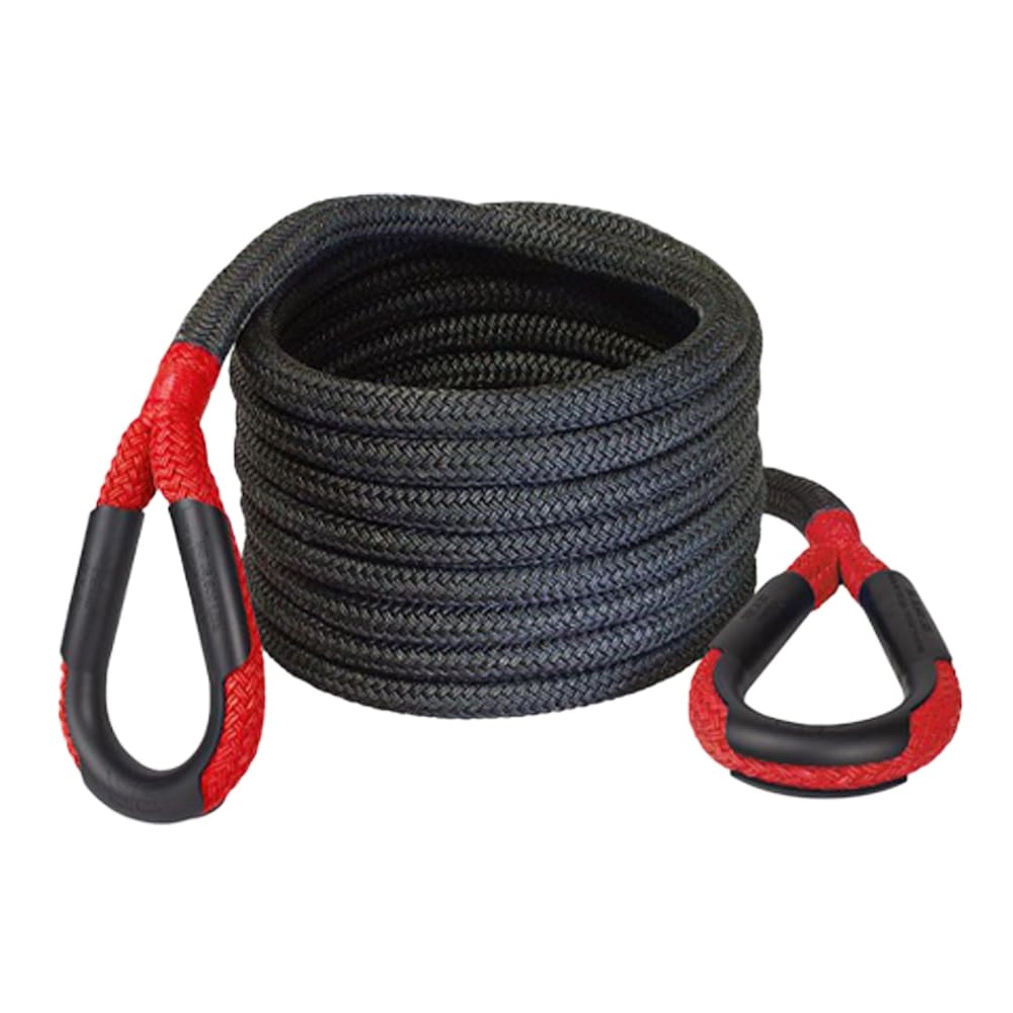 Rope Power Stretch Recovery Rope, 7/8 X 30 Ft. - Heavy-Duty Vehicle Recovery Rope: 28,600 Lbs. Breaking Strength - Red