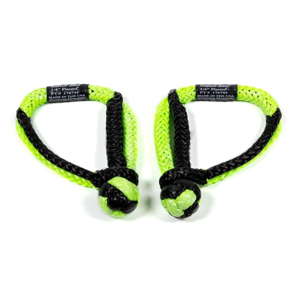 Rope Mini Gator Jaw 1/4' Soft Shackles (2) – Virventures