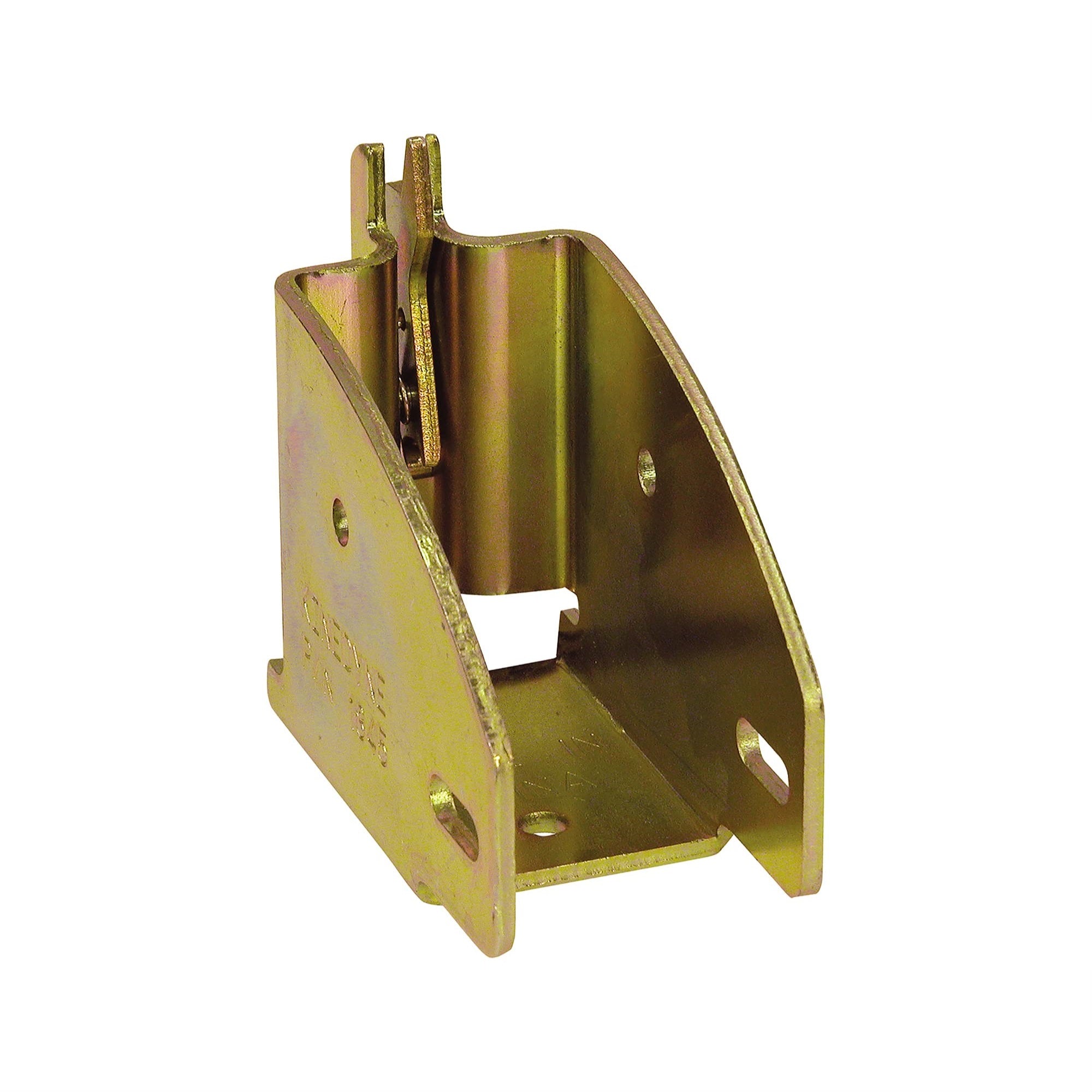 Buyers Products 01100 E Track Board Holder, End Socket Shelf Bracket For Custom E Tracks Storage, Holds 2 X 4 And 2 X 6 Lumber, E Tracks Accessories, Storage For Enclosed Trailers,