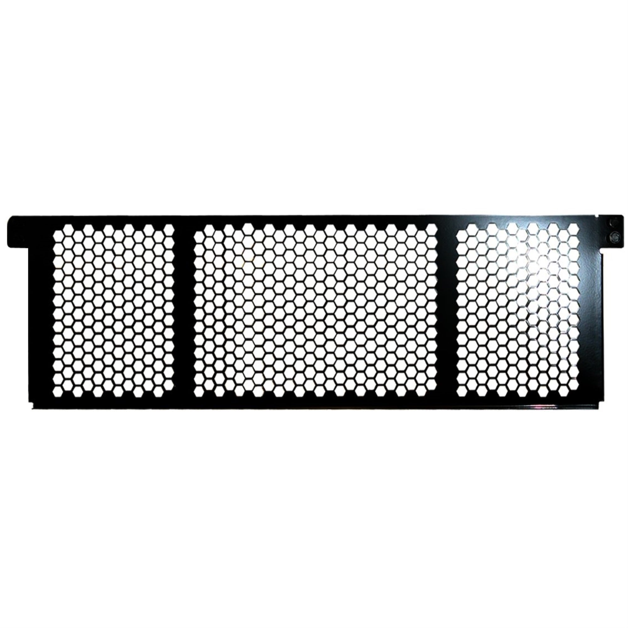 Buyers Products 1501110 Window Screen For Truck Ladder Rack, 19 X 62 Inch, Black Powder-Coated Steel, Pickup Truck Contractor Rack Accessories